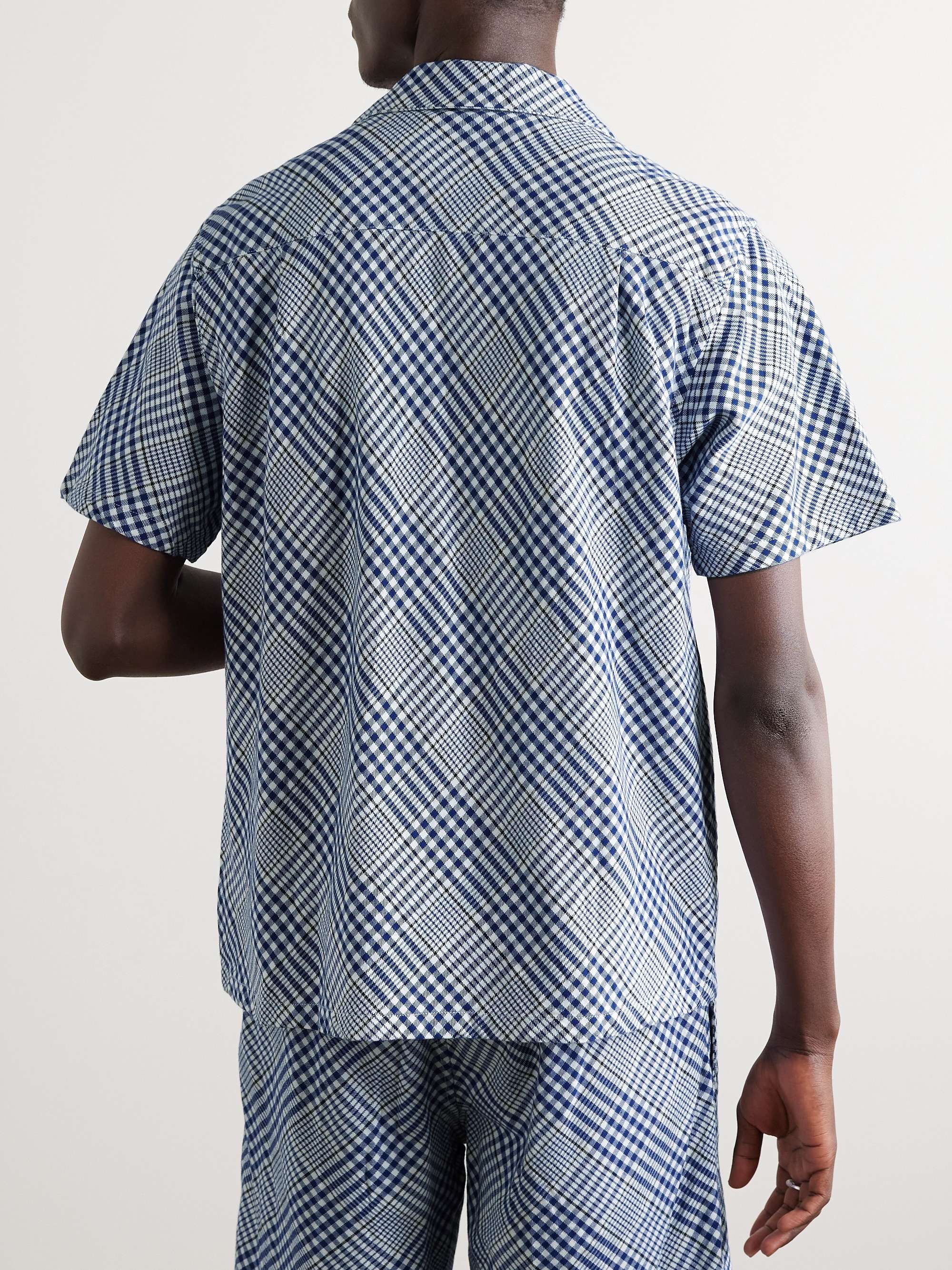 NOMA T.D. Camicia in flanella di cotone a quadri
