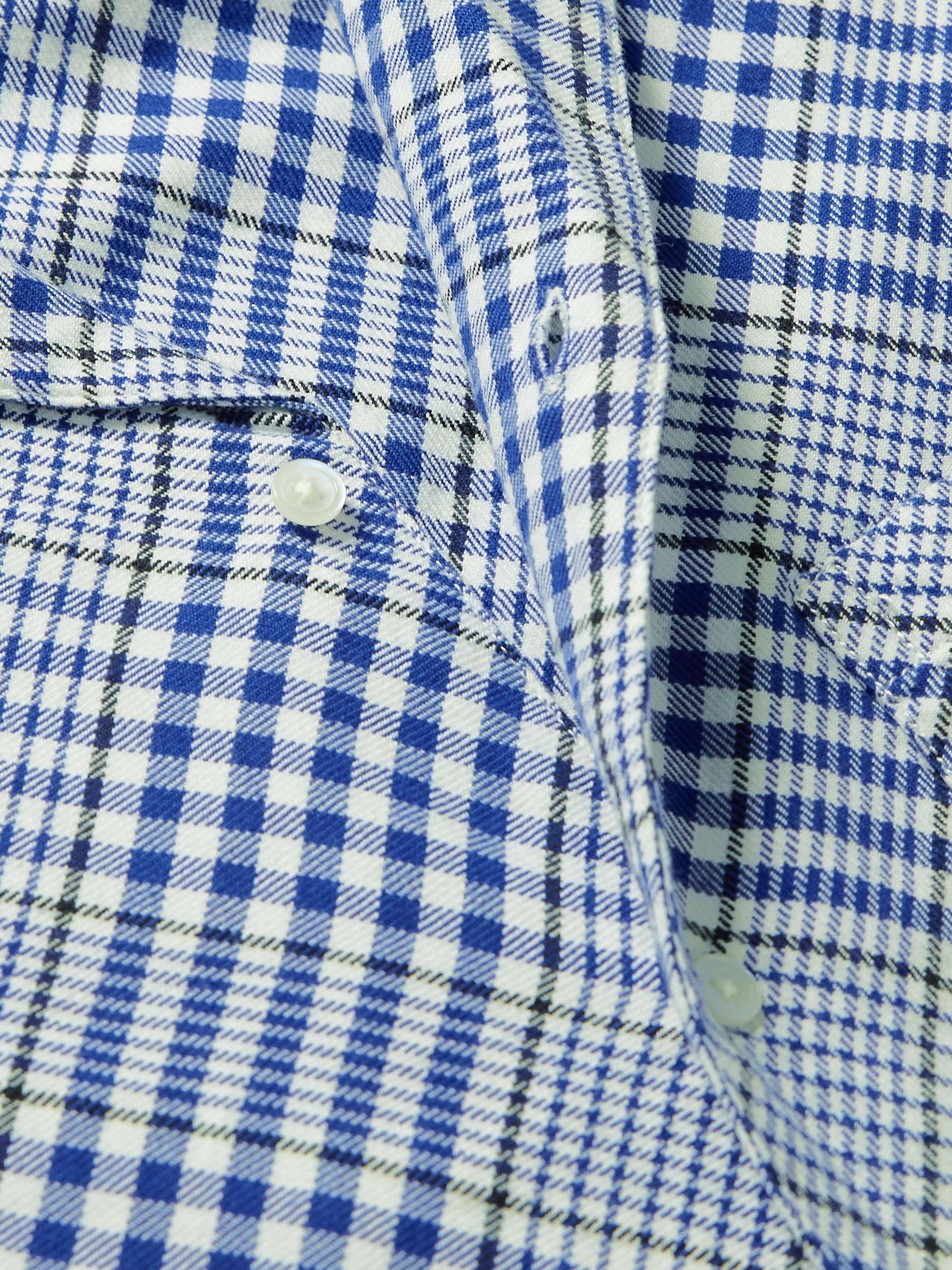 NOMA T.D. Camicia in flanella di cotone a quadri