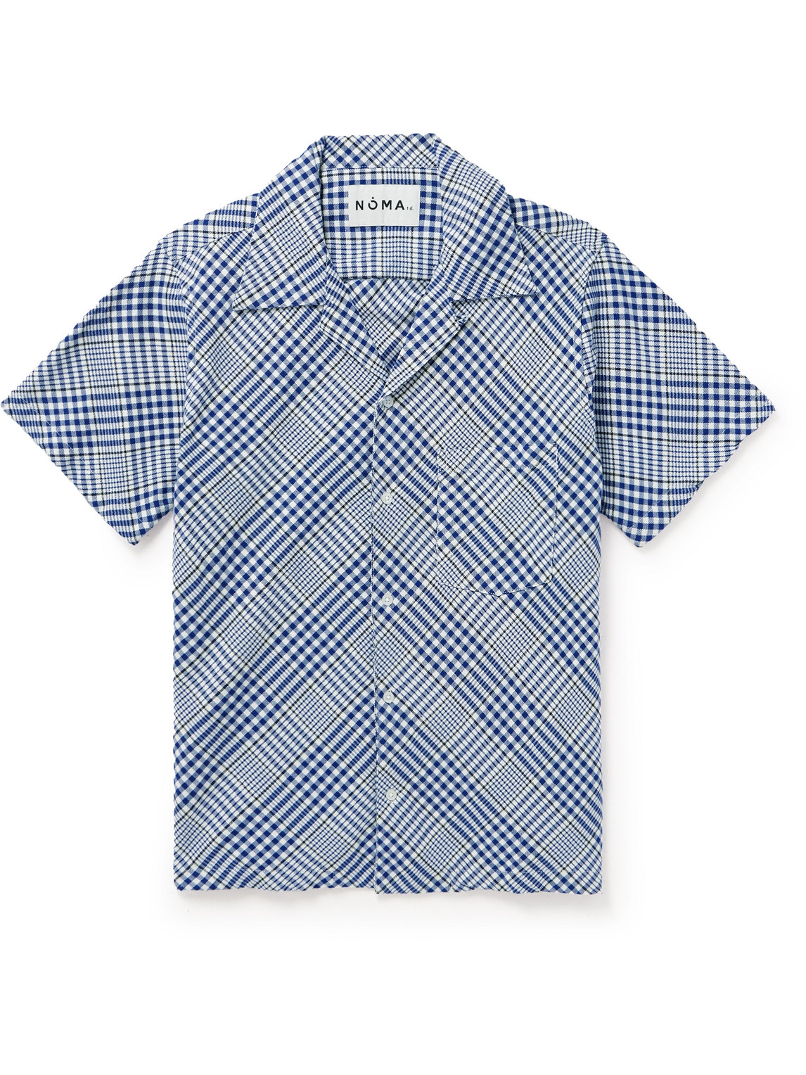 Checked Cotton-Flannel Shirt