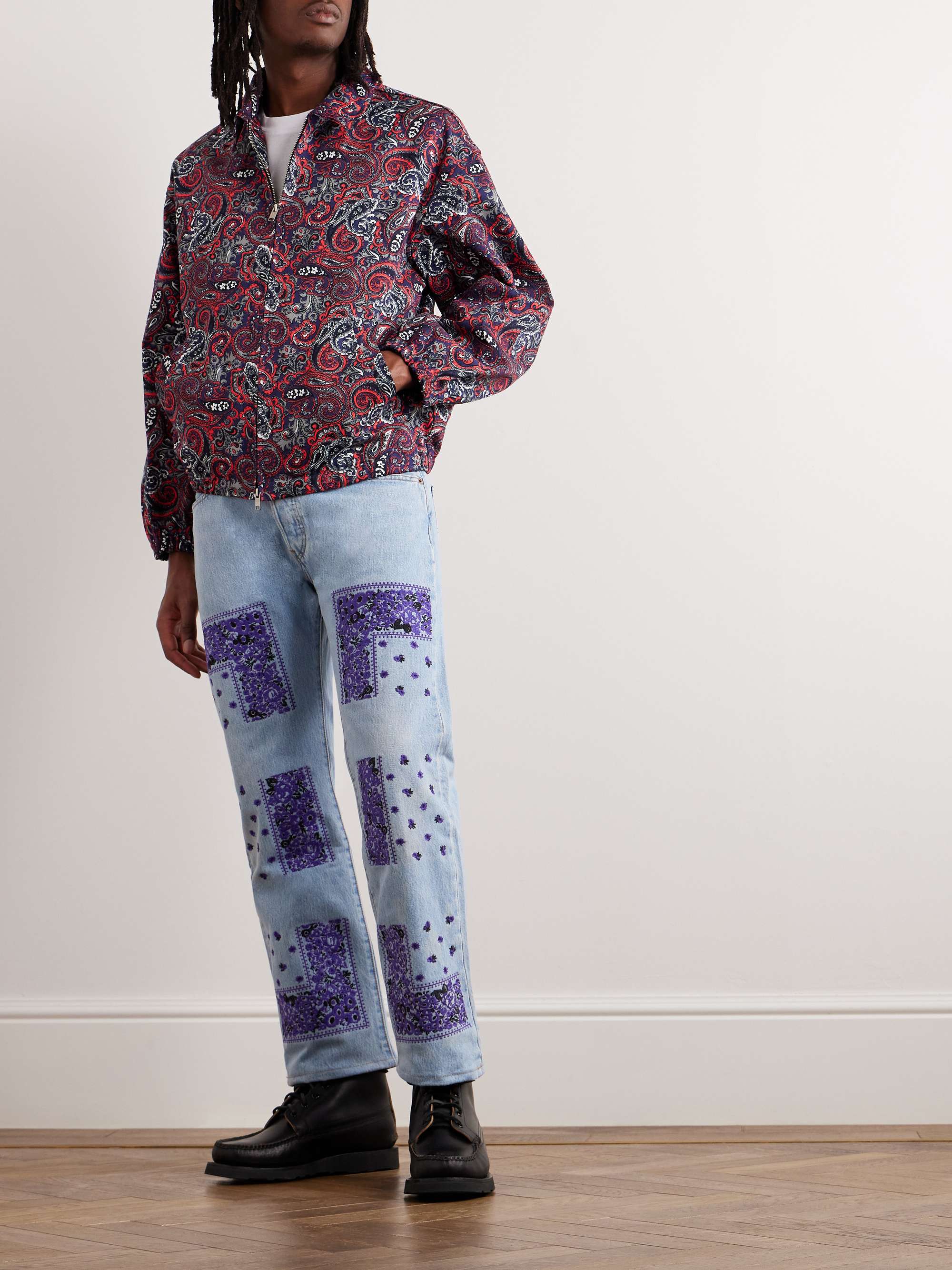 NOMA T.D. Paisley-Print Cotton-Twill Blouson Jacket for Men | MR PORTER