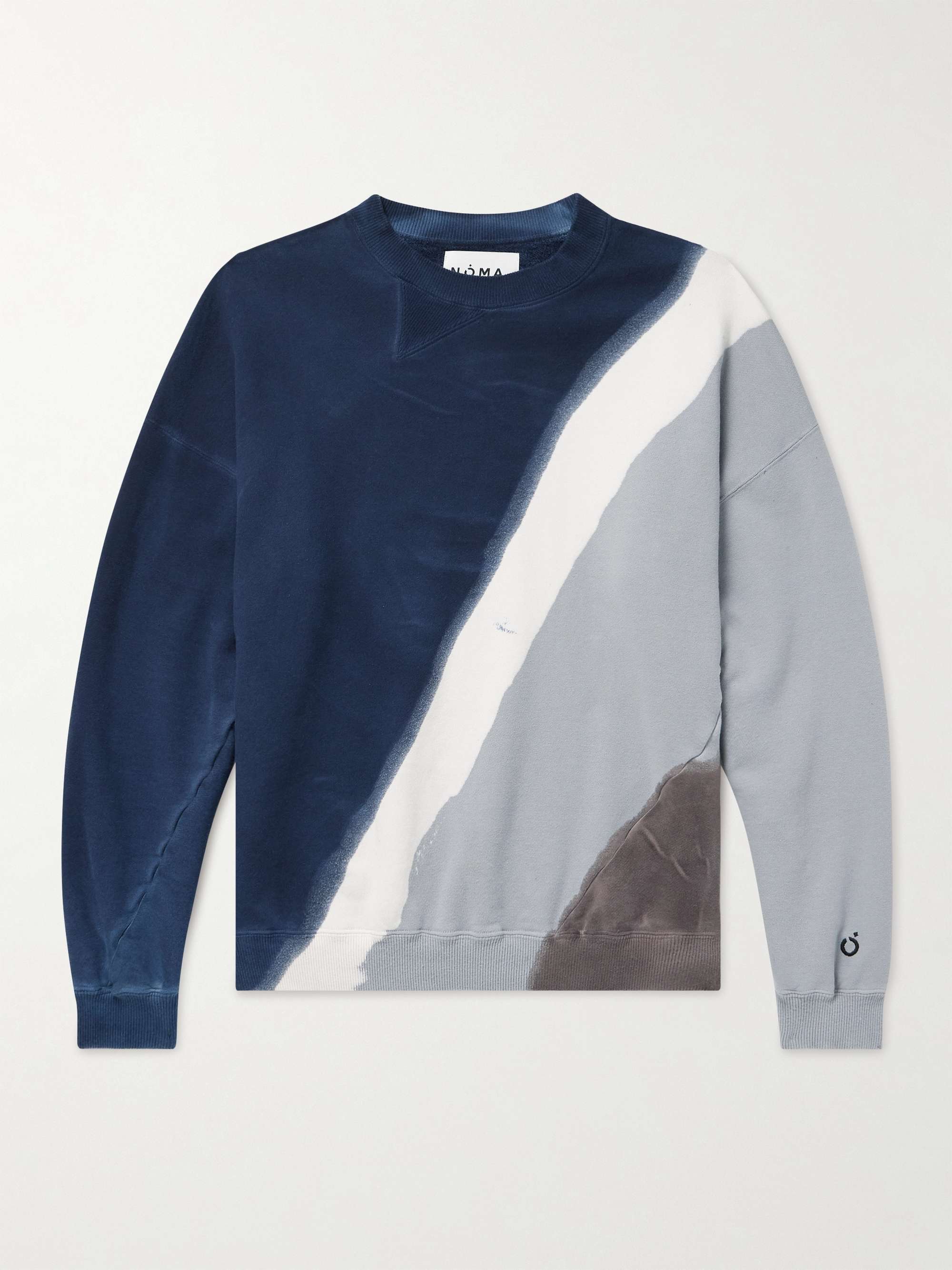 Twist Hand-Dyed Cotton-Jersey Sweatshirt