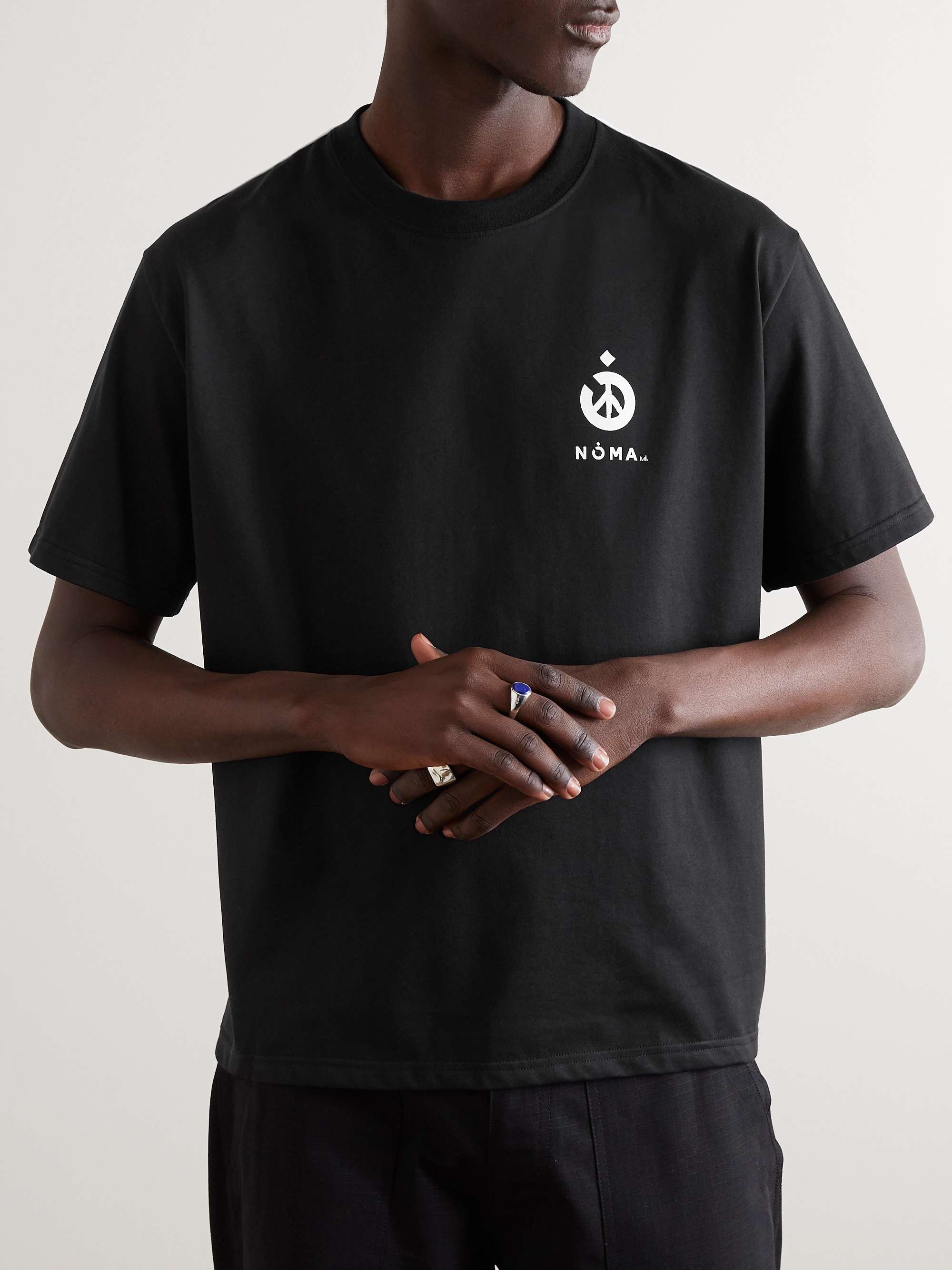 NOMA T.D. Logo-Print Cotton-Jersey T-Shirt