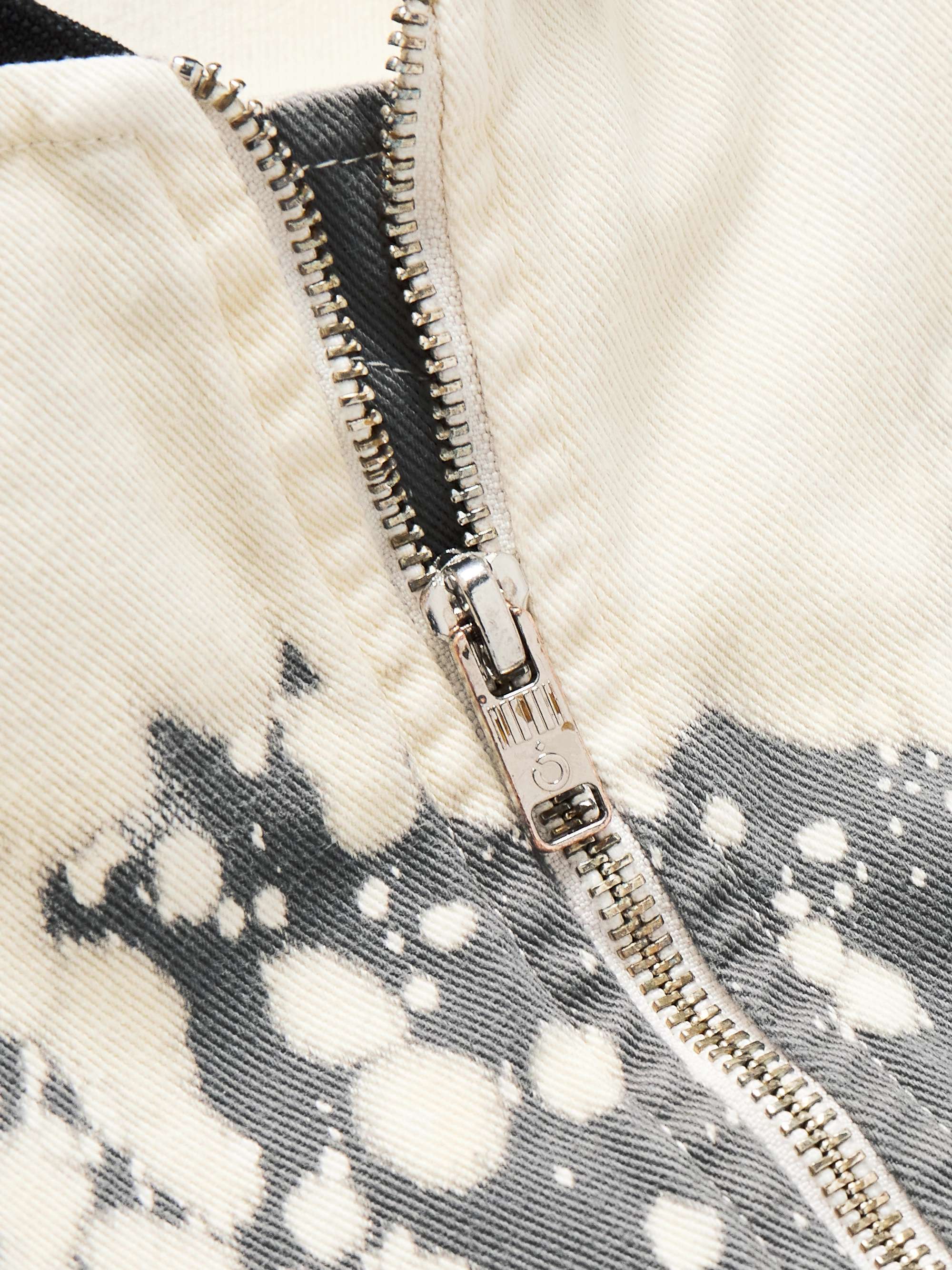 NOMA T.D. Gilet in twill di cotone tinto a mano