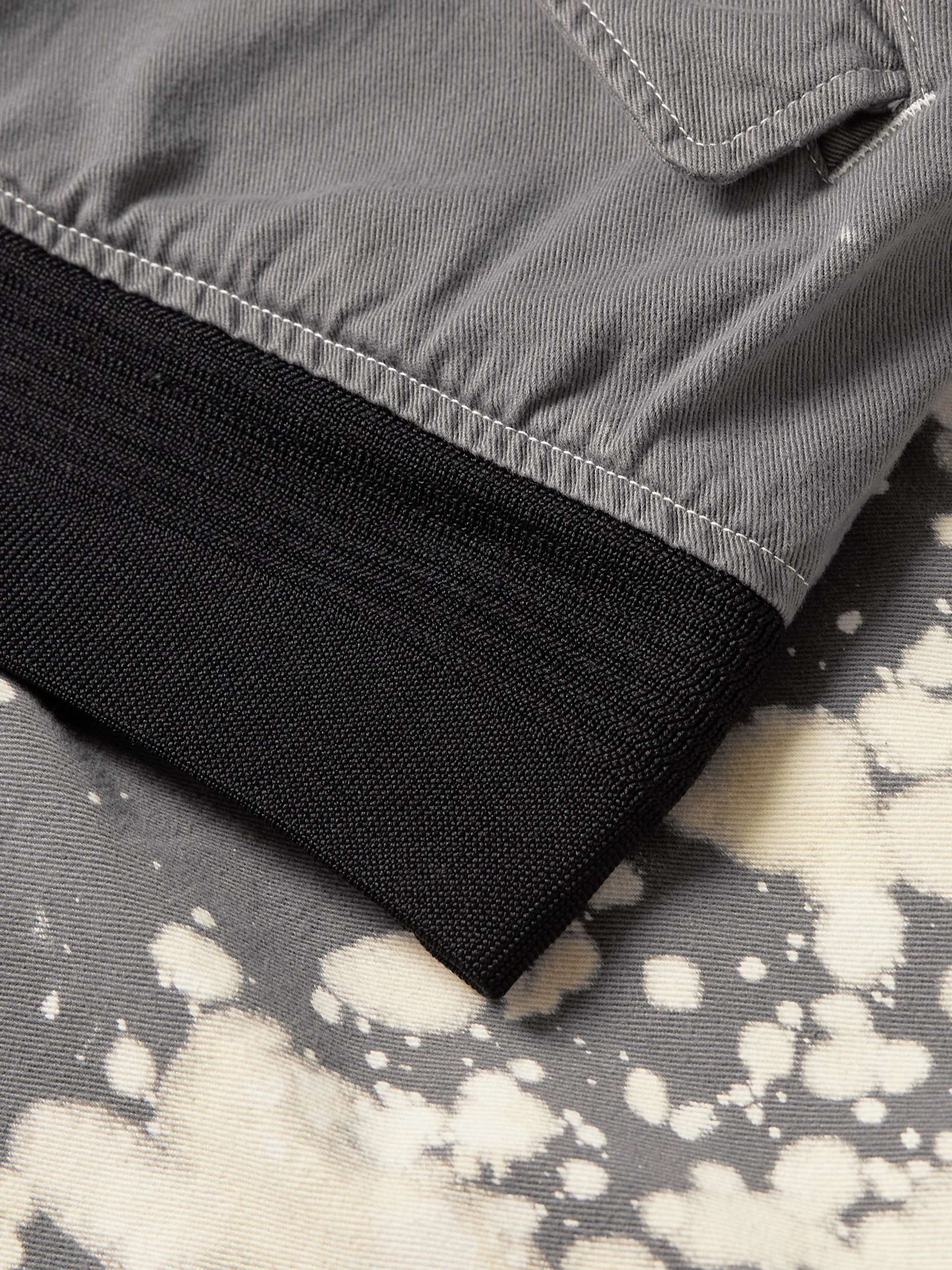 NOMA T.D. Gilet in twill di cotone tinto a mano