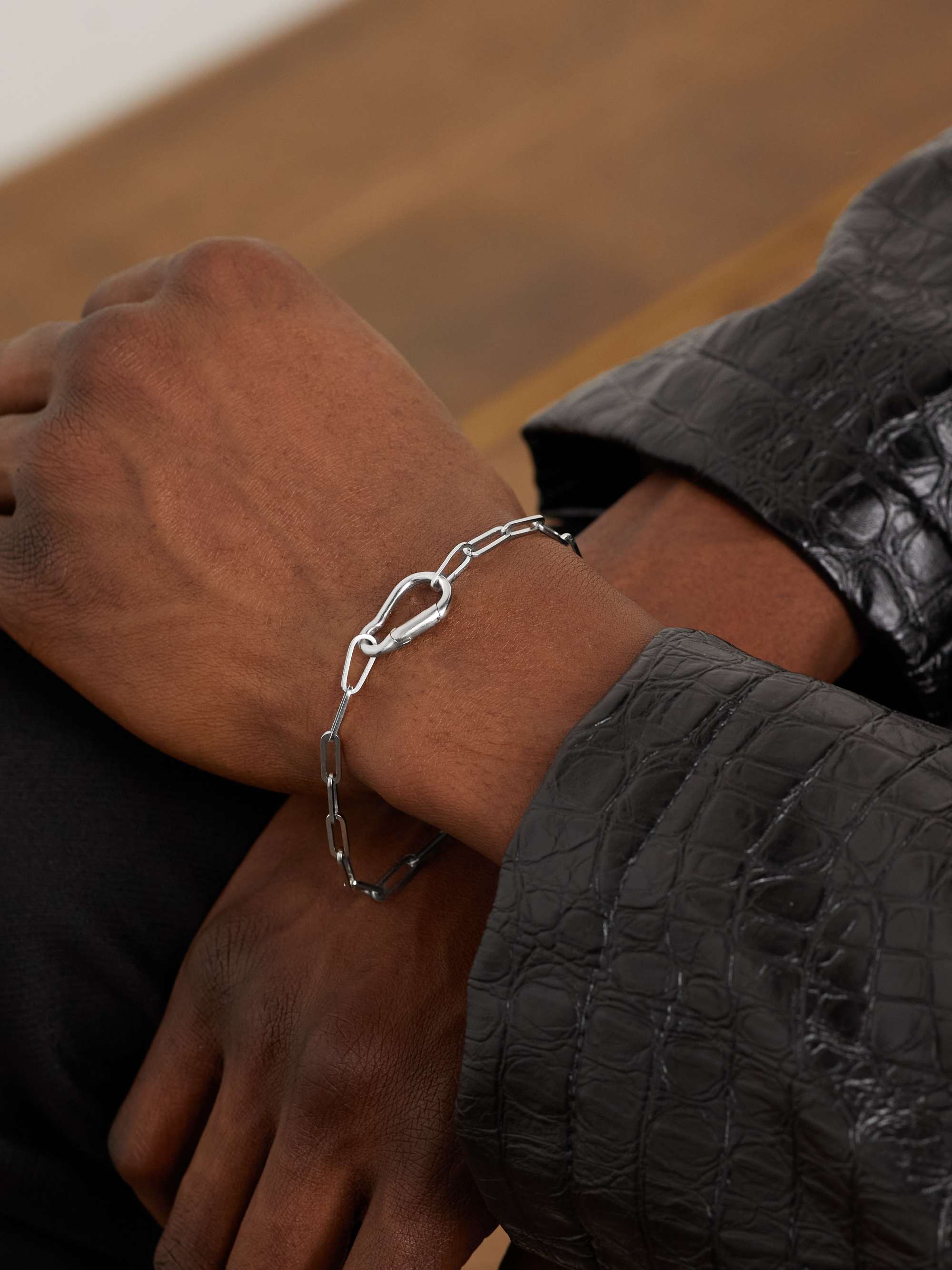 MATEO Silver Chain Bracelet