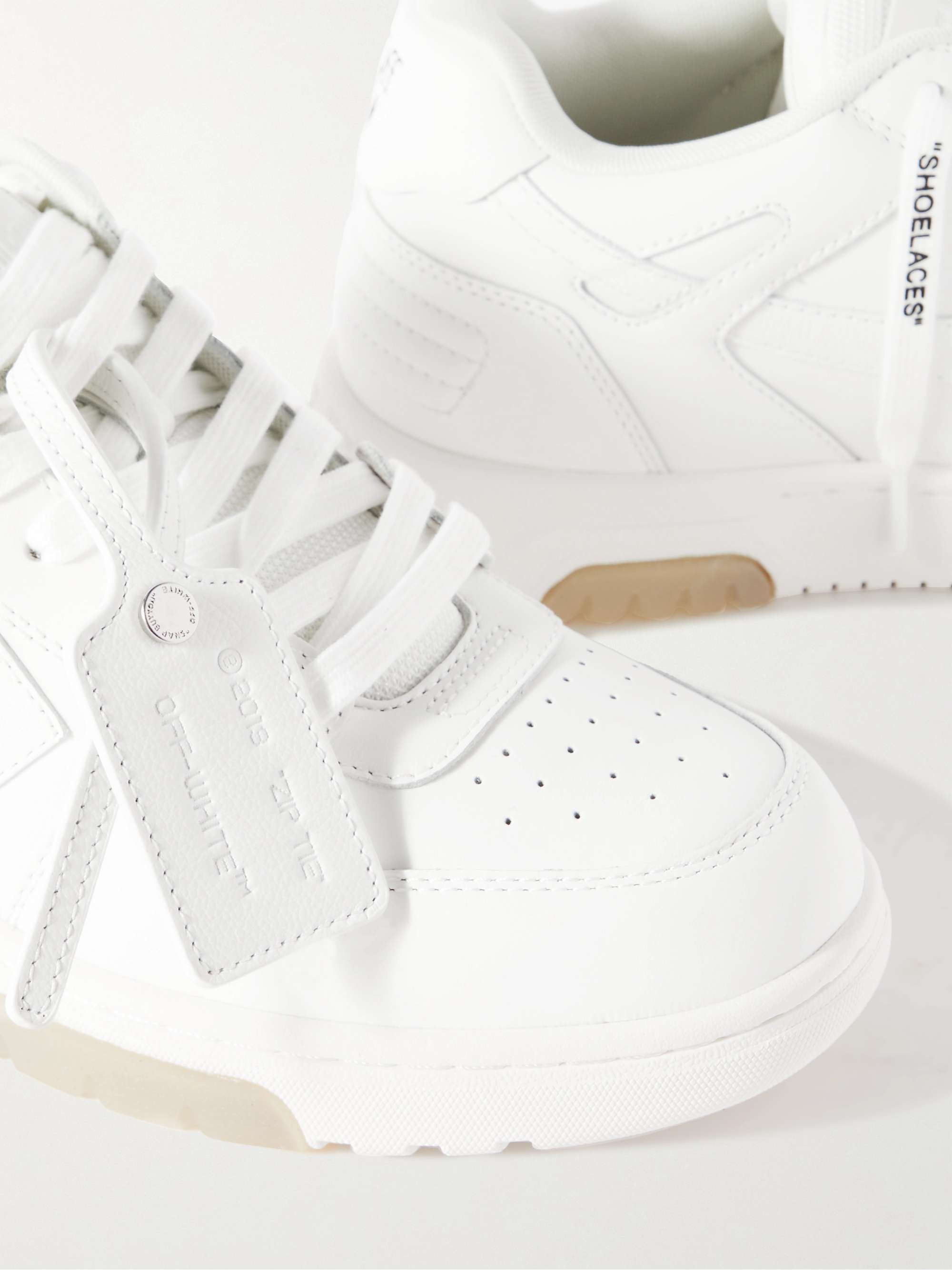 OFF-WHITE Out of Leather Sneakers | MR PORTER