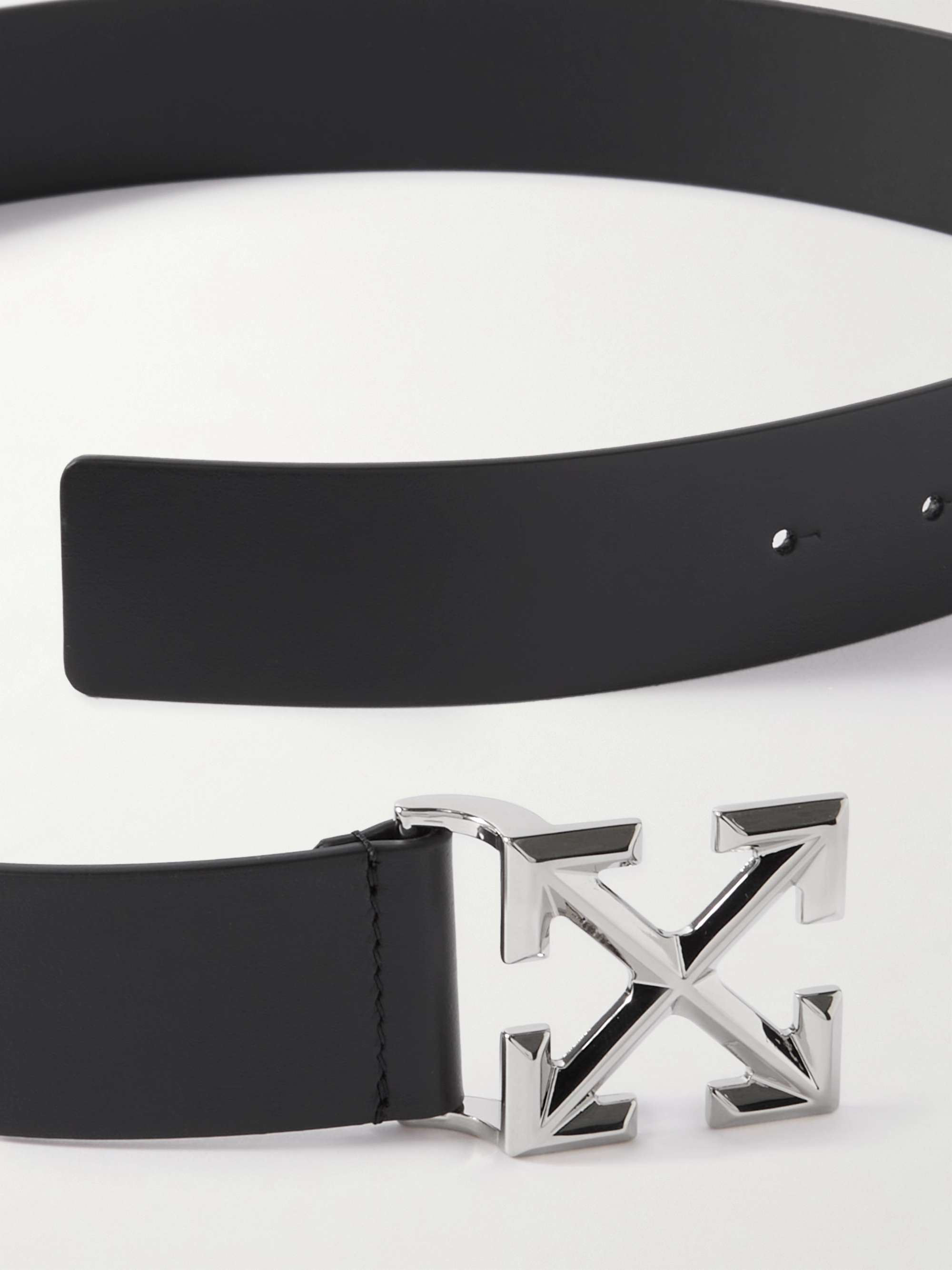 Off-White Arrow Leather Belt