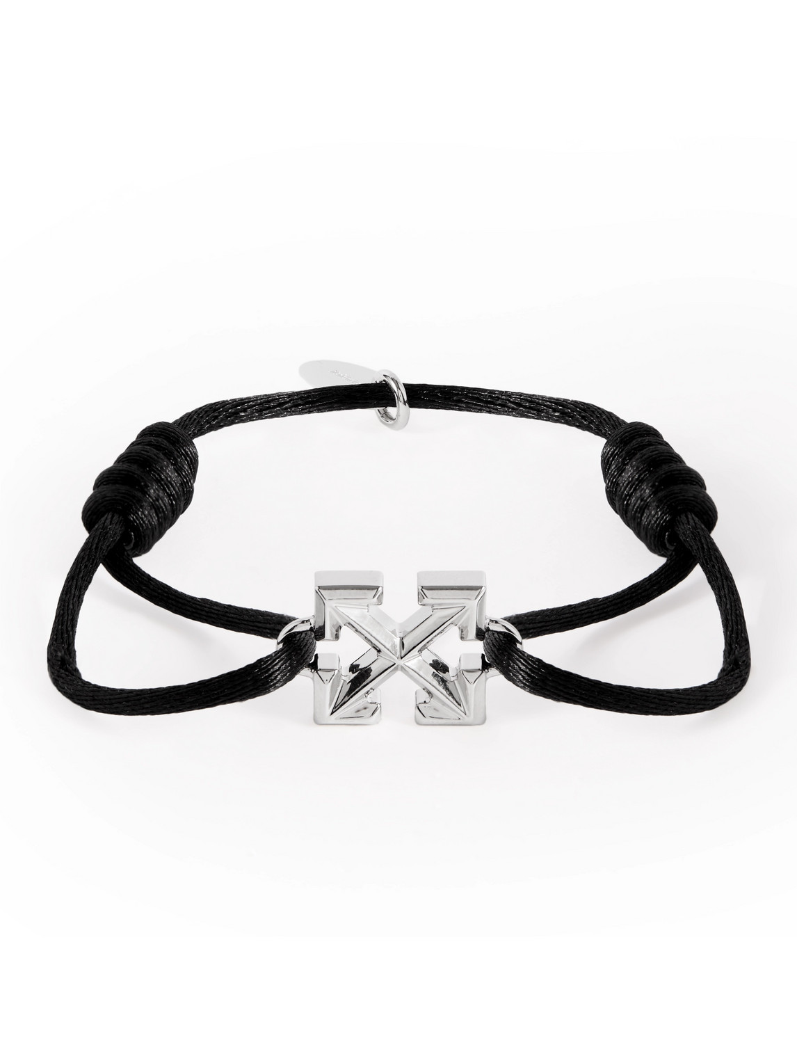 Black Arrow Cord Bracelet