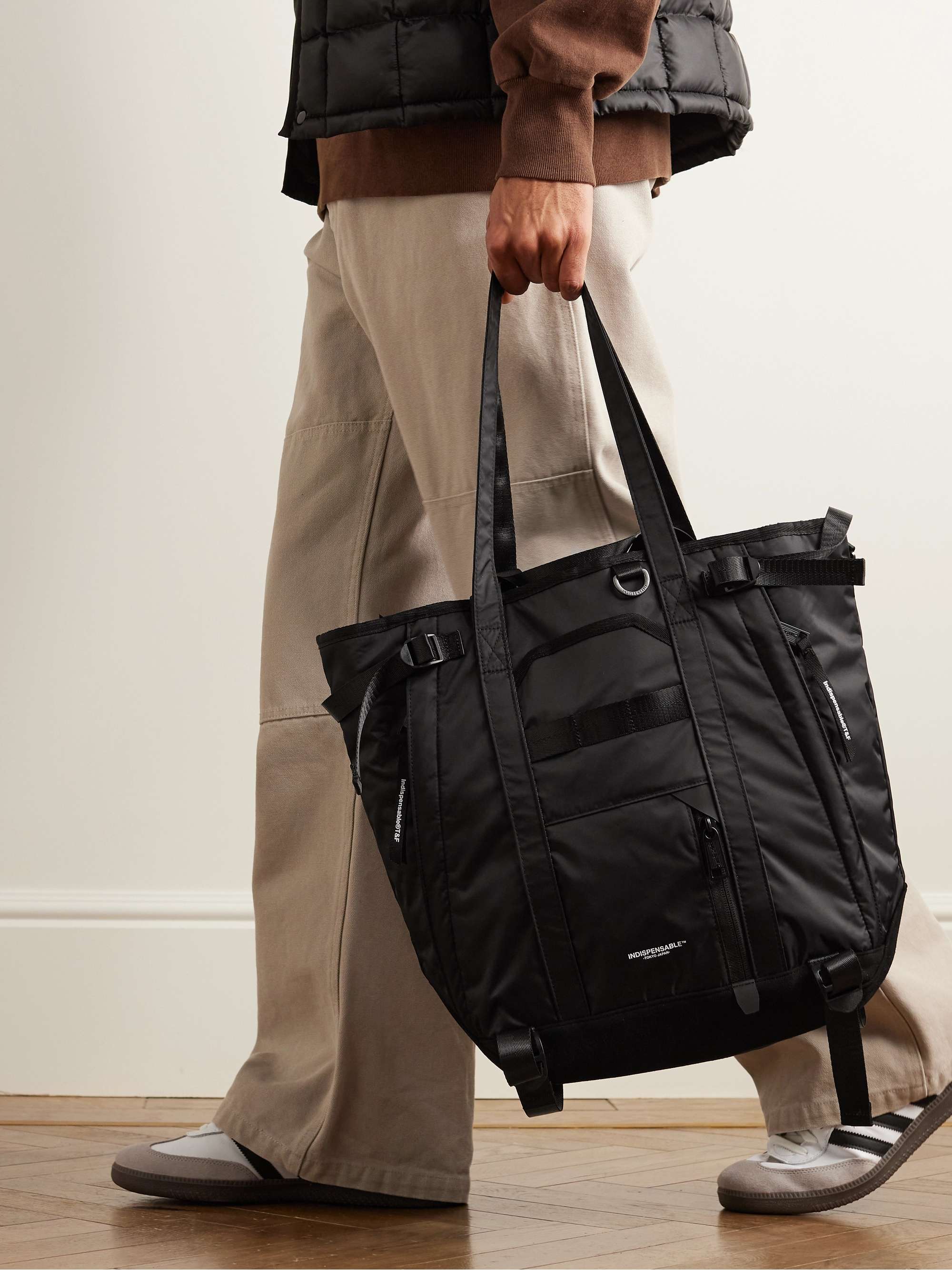 INDISPENSABLE Convertible Logo-Print ECONYL® Tote Bag for Men | MR PORTER