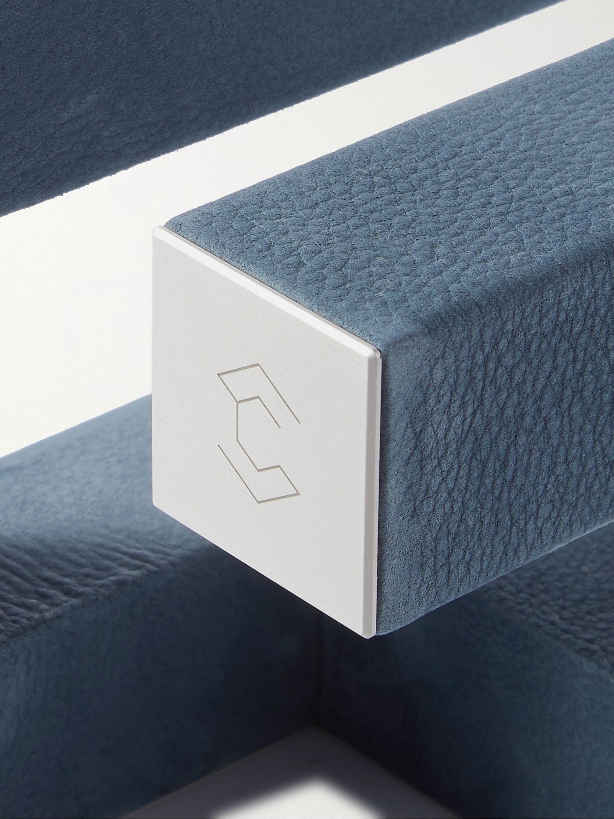 CHARLES SIMON Hudson 3 Nubuck and Aluminium Watch Stand