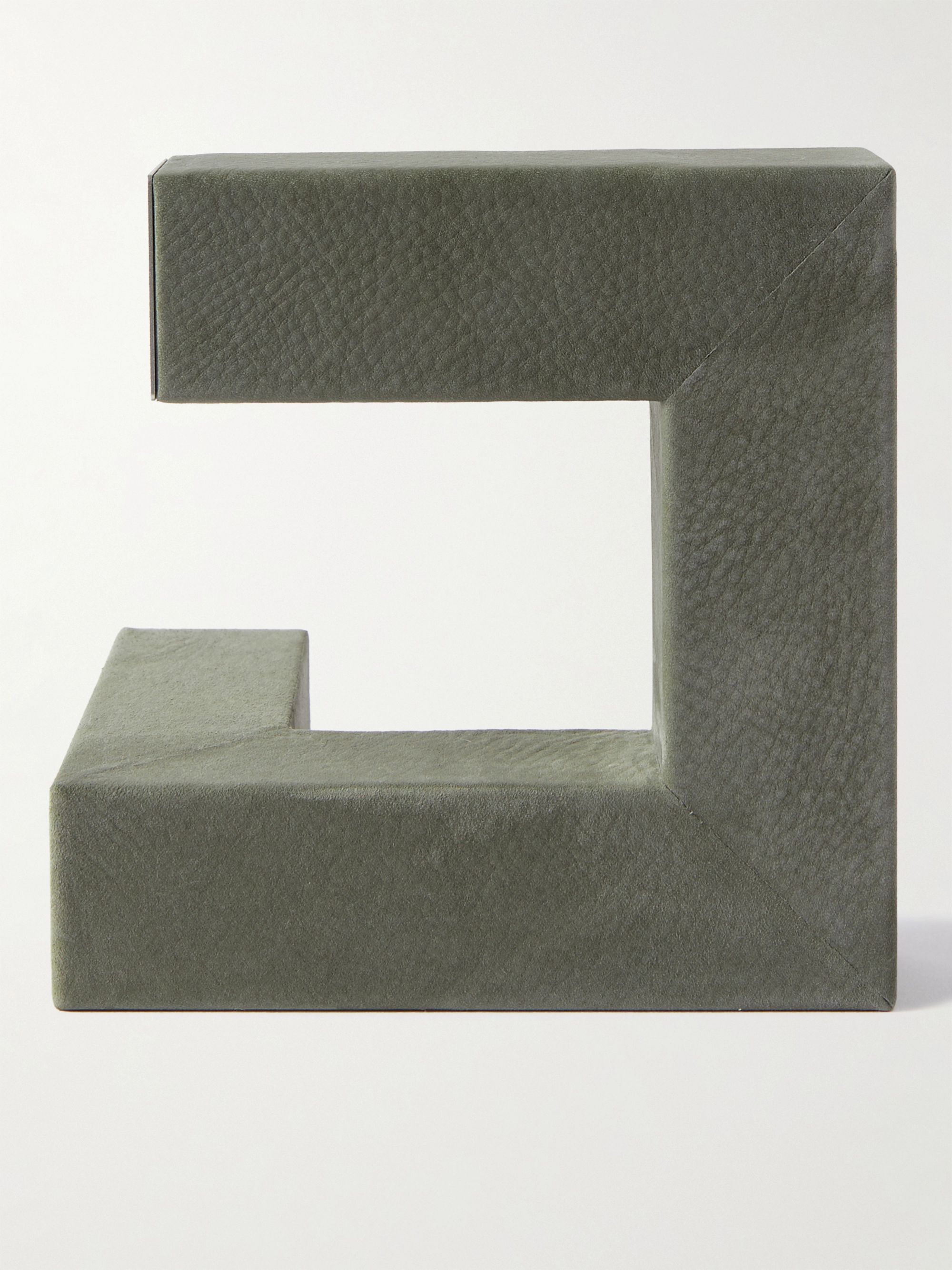 CHARLES SIMON Hudson 1 Nubuck and Aluminium Watch Stand