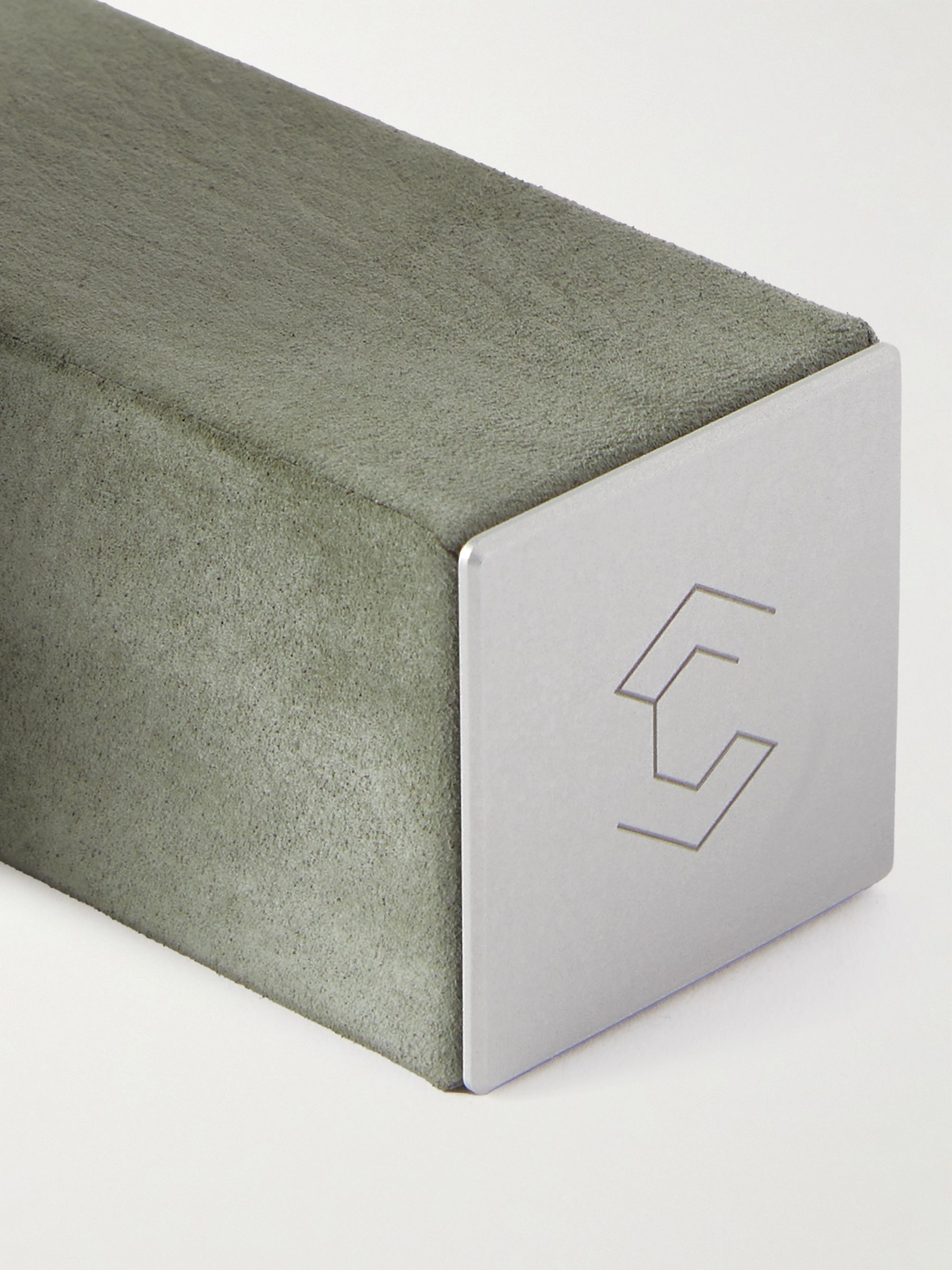 CHARLES SIMON Hudson 1 Nubuck and Aluminium Watch Stand