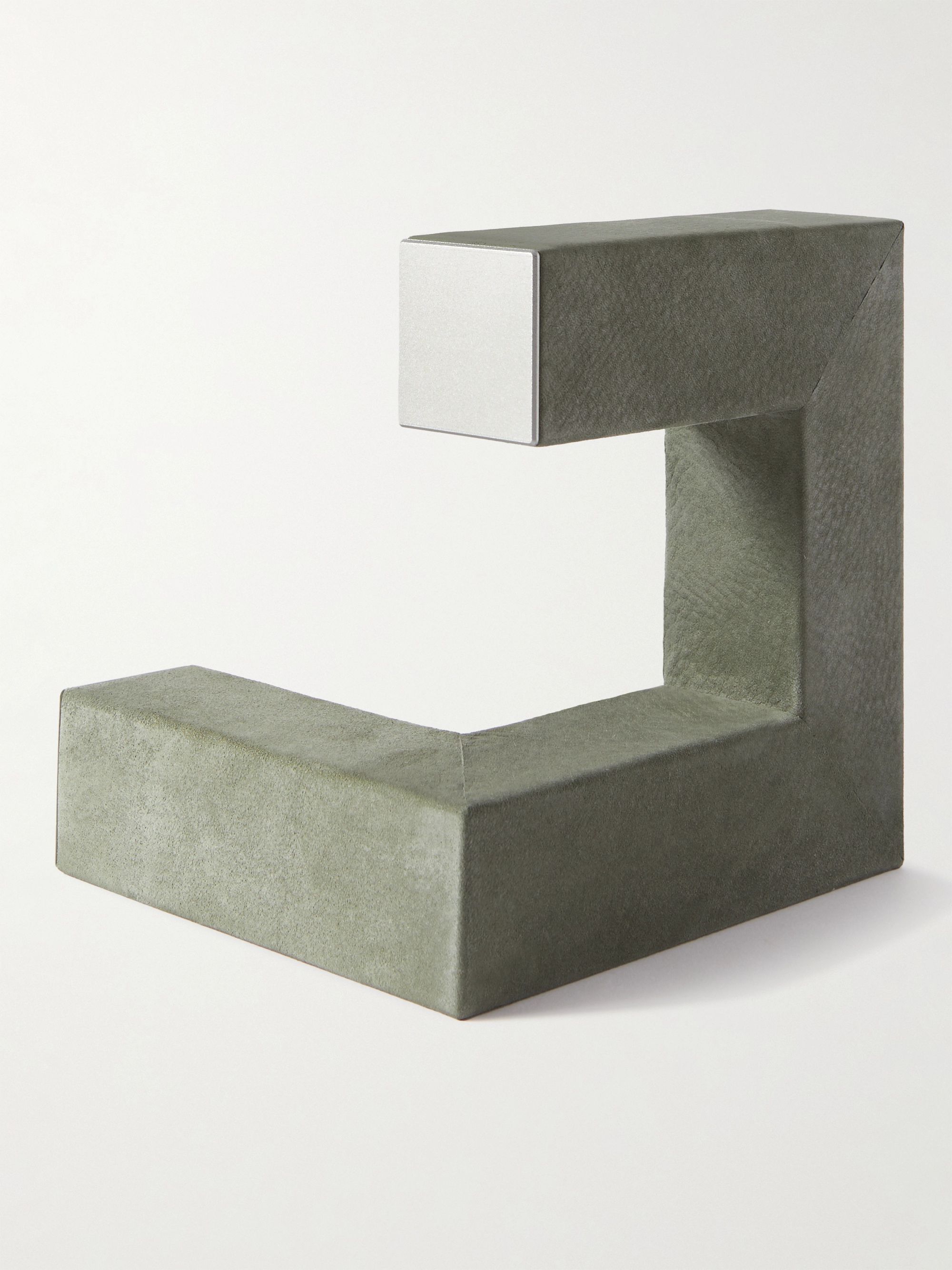 CHARLES SIMON Hudson 1 Nubuck and Aluminium Watch Stand