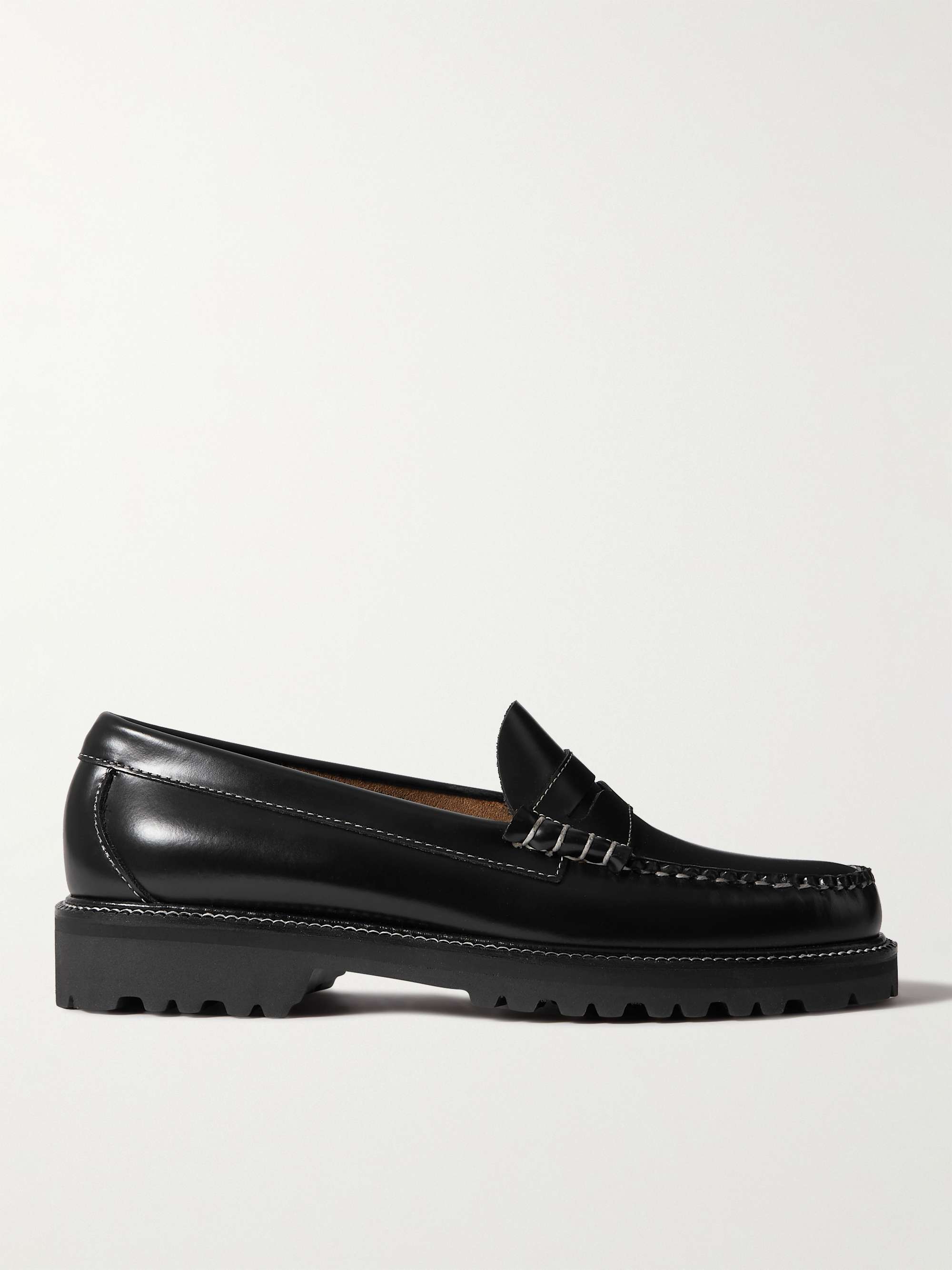 Weejun 90 Larson Polished-Leather Penny Loafers Weejun 90 Larson Polished-Leather Penny Loafers