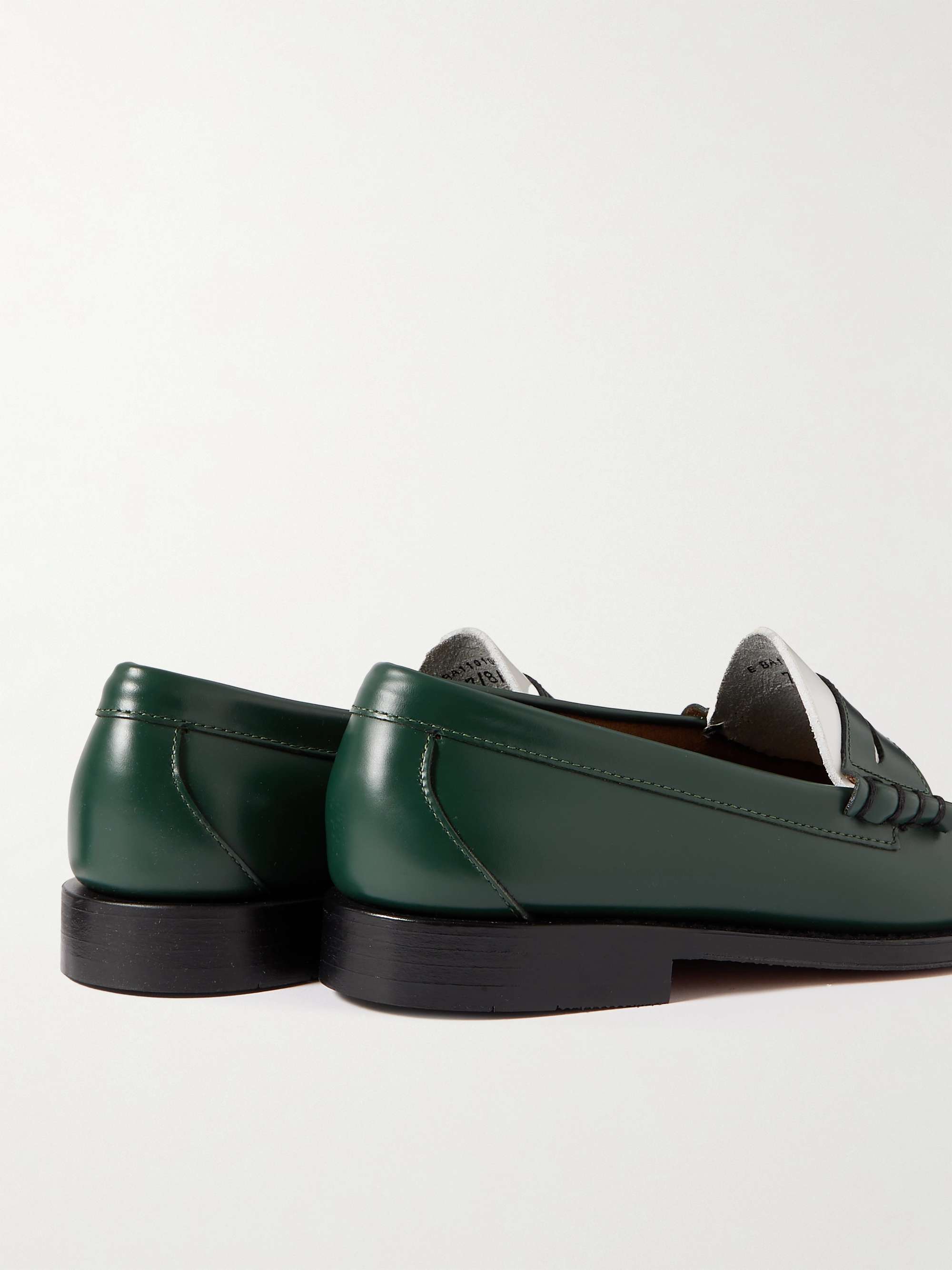 G.H. BASS & CO. Weejuns Heritage Larson Leather Penny Loafers