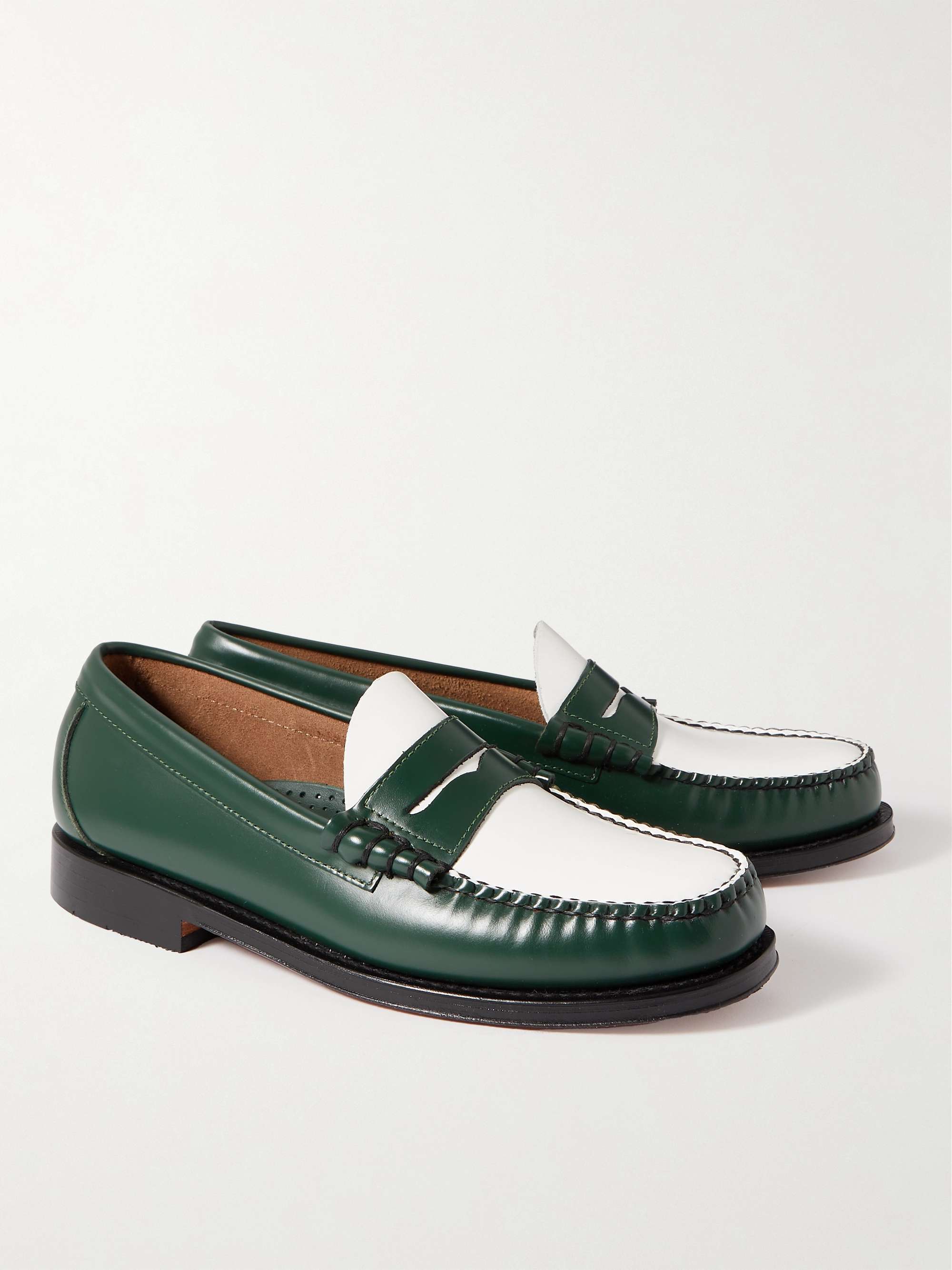 G.H. BASS & CO. Weejuns Heritage Larson Leather Penny Loafers