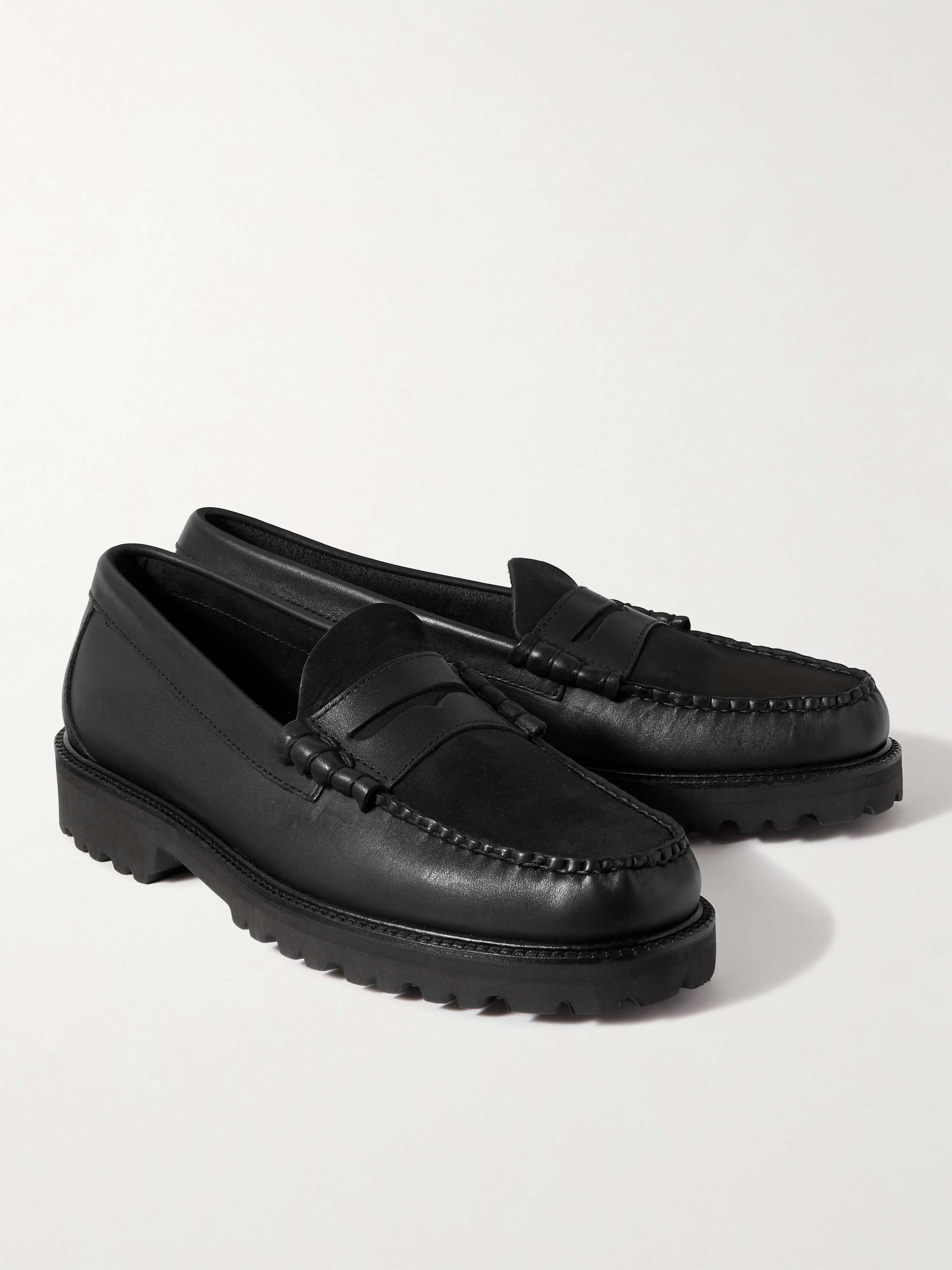 G.H. BASS & CO. Weejun 90 Larson Leather Penny Loafers for Men | MR PORTER