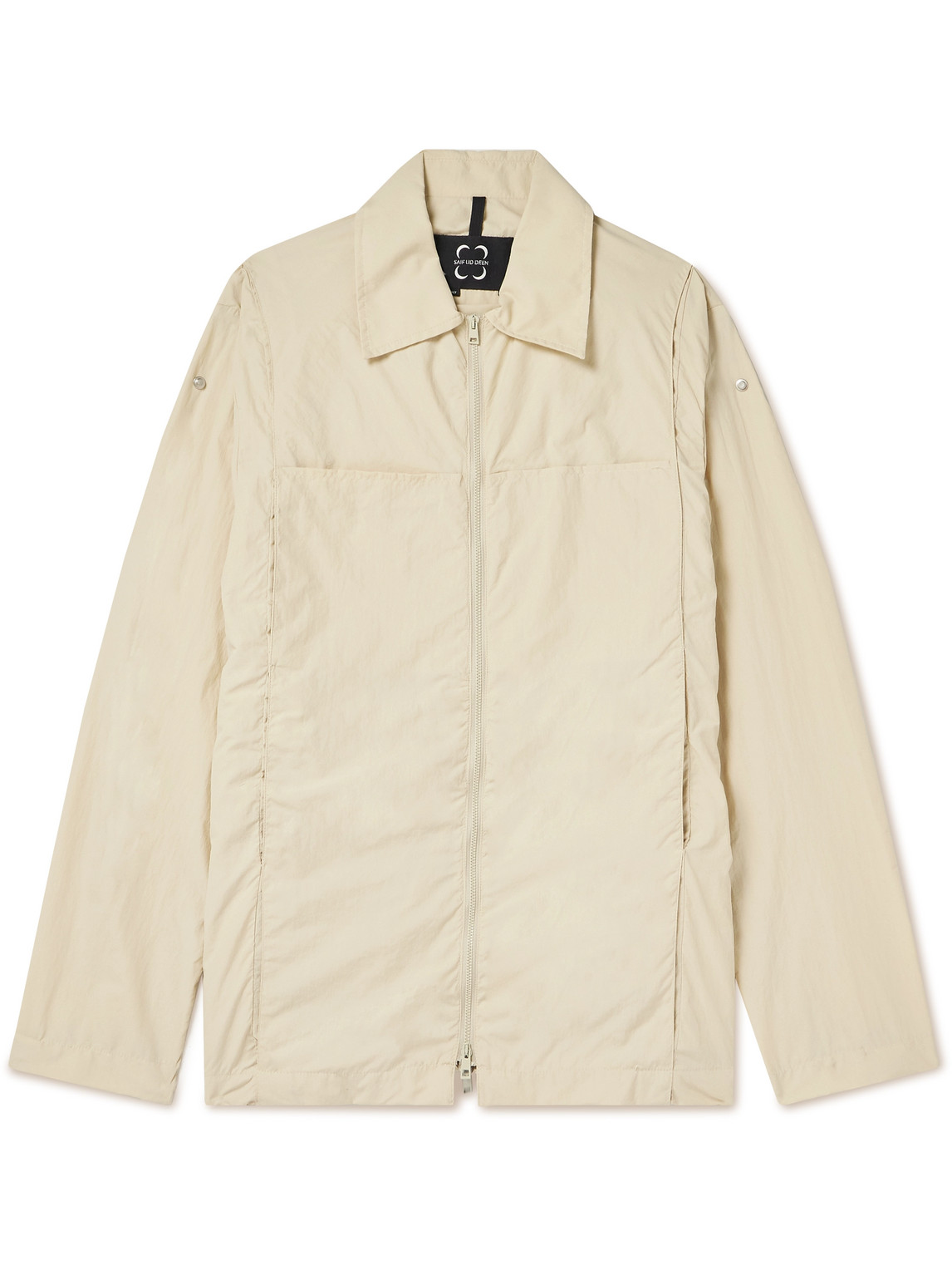 Convertible Panelled Canvas Jacket