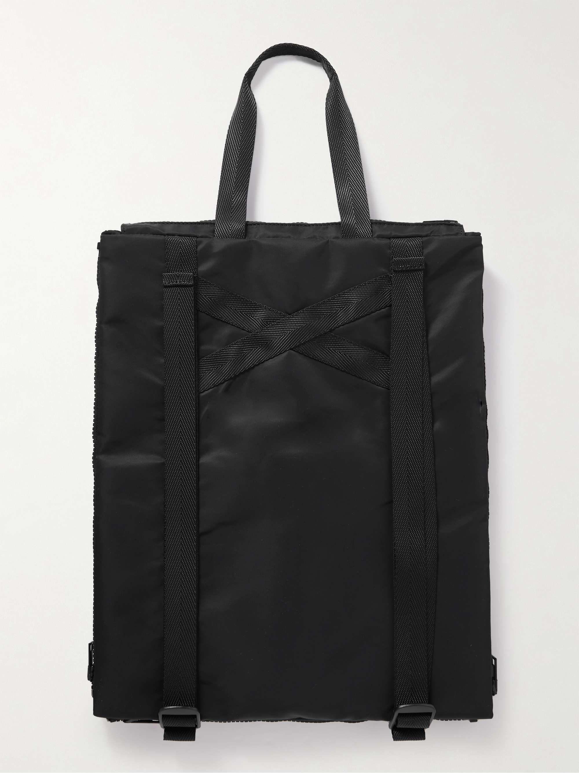 SAIF UD DEEN Convertible Webbing-Trimmed Shell Tote Bag for Men | MR PORTER