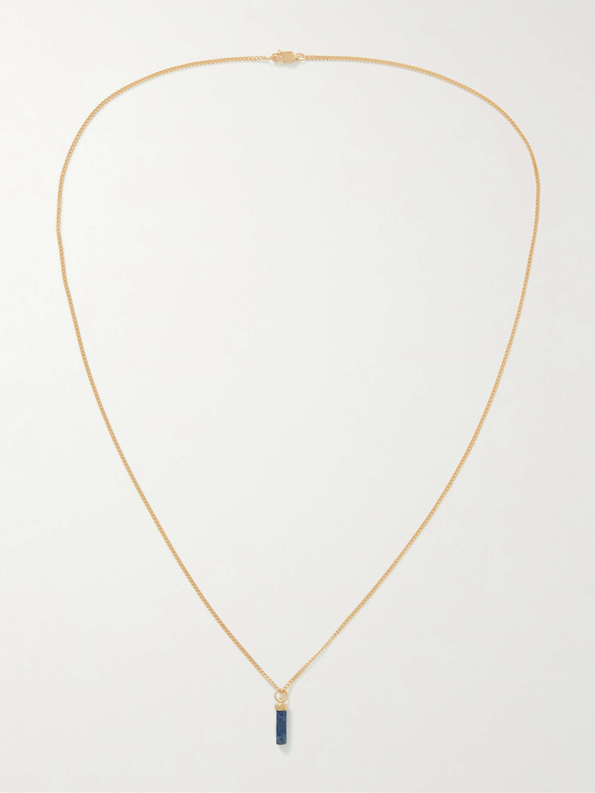 MIANSAI Remi Gold Vermeil Lapis Lazuli Necklace