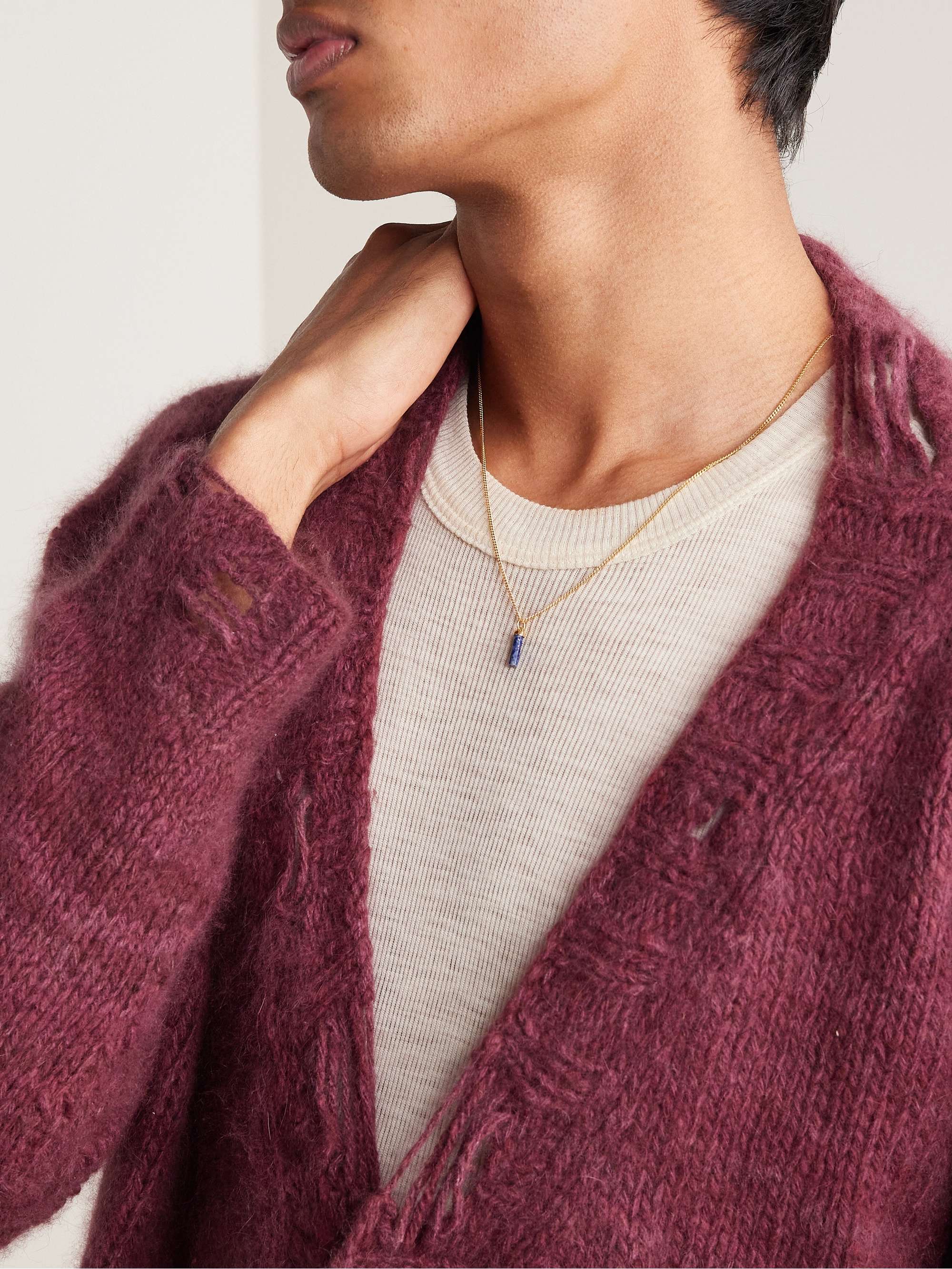 MIANSAI Remi Gold Vermeil Lapis Lazuli Necklace