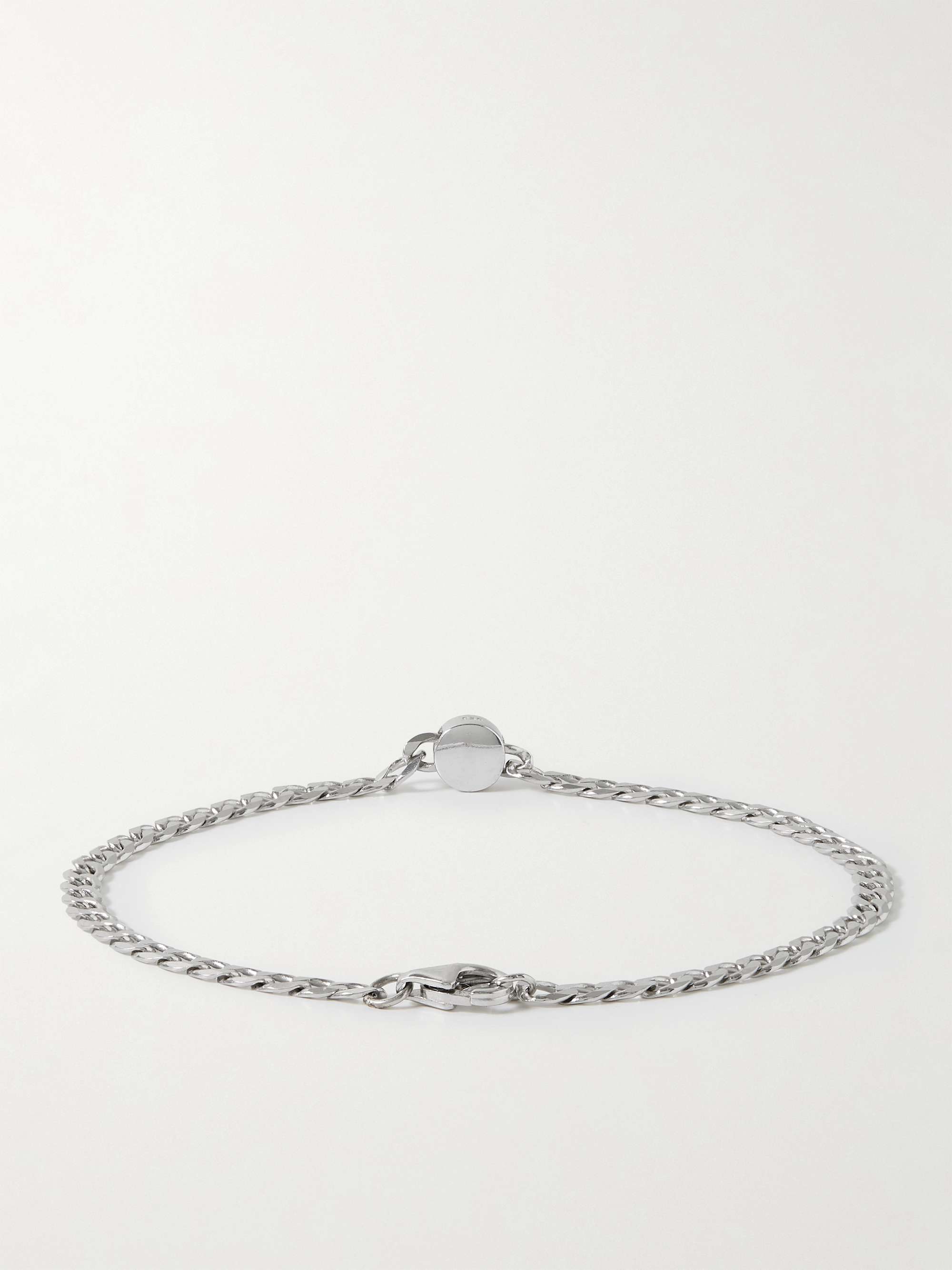 MIANSAI Empire Sterling Silver Chain Bracelet for Men | MR PORTER