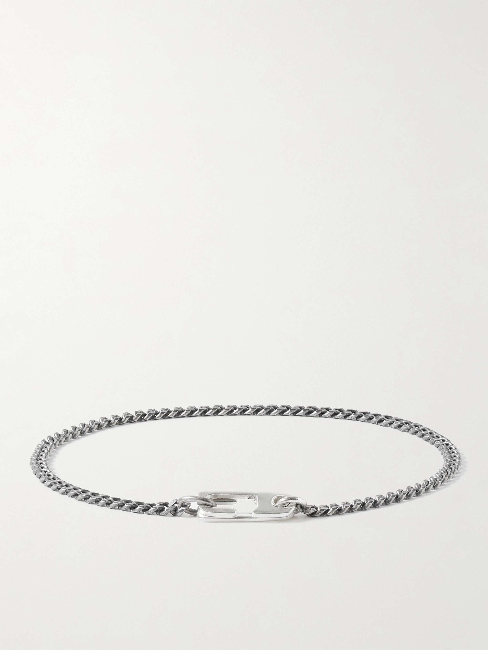 MIANSAI Annex Sterling Silver Chain Bracelet for Men | MR PORTER