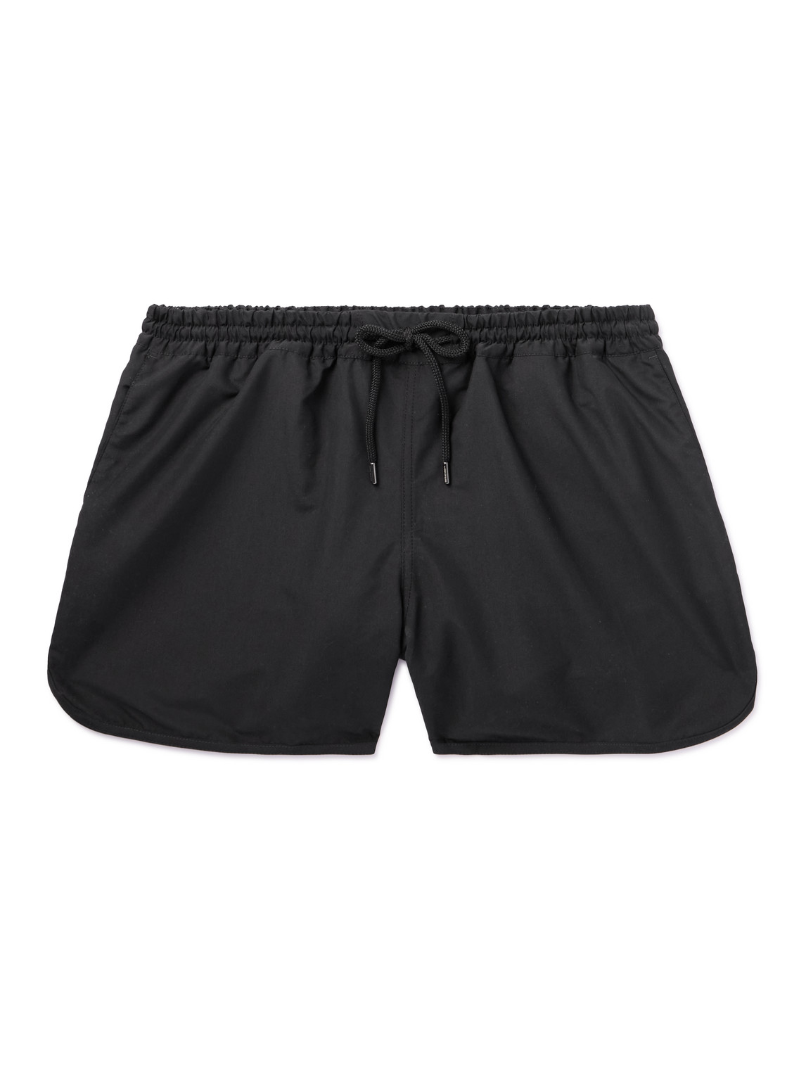 A Kind Of Guise Gili Straight-leg Short-length Recycled Swim Shorts In Black