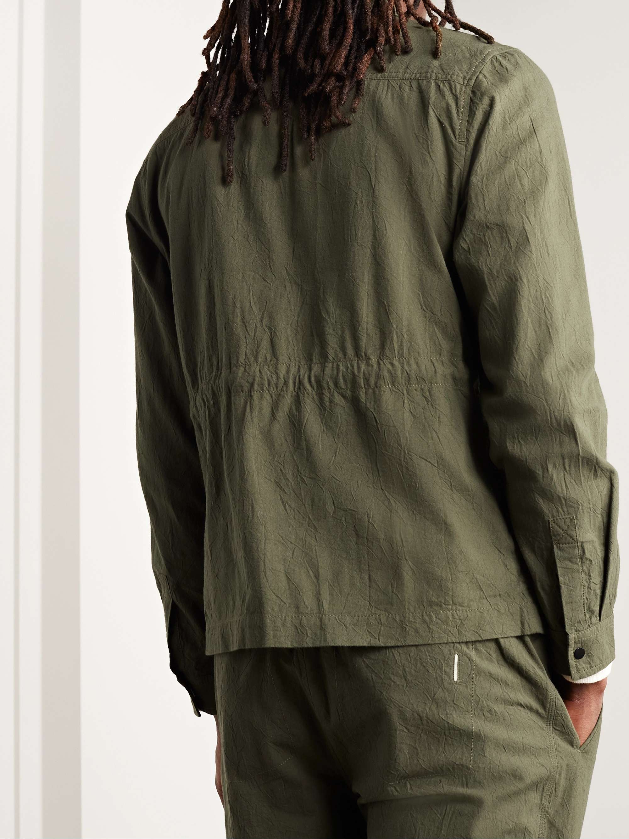 FOLK Assembly CrinkledCotton Jacket for Men MR PORTER