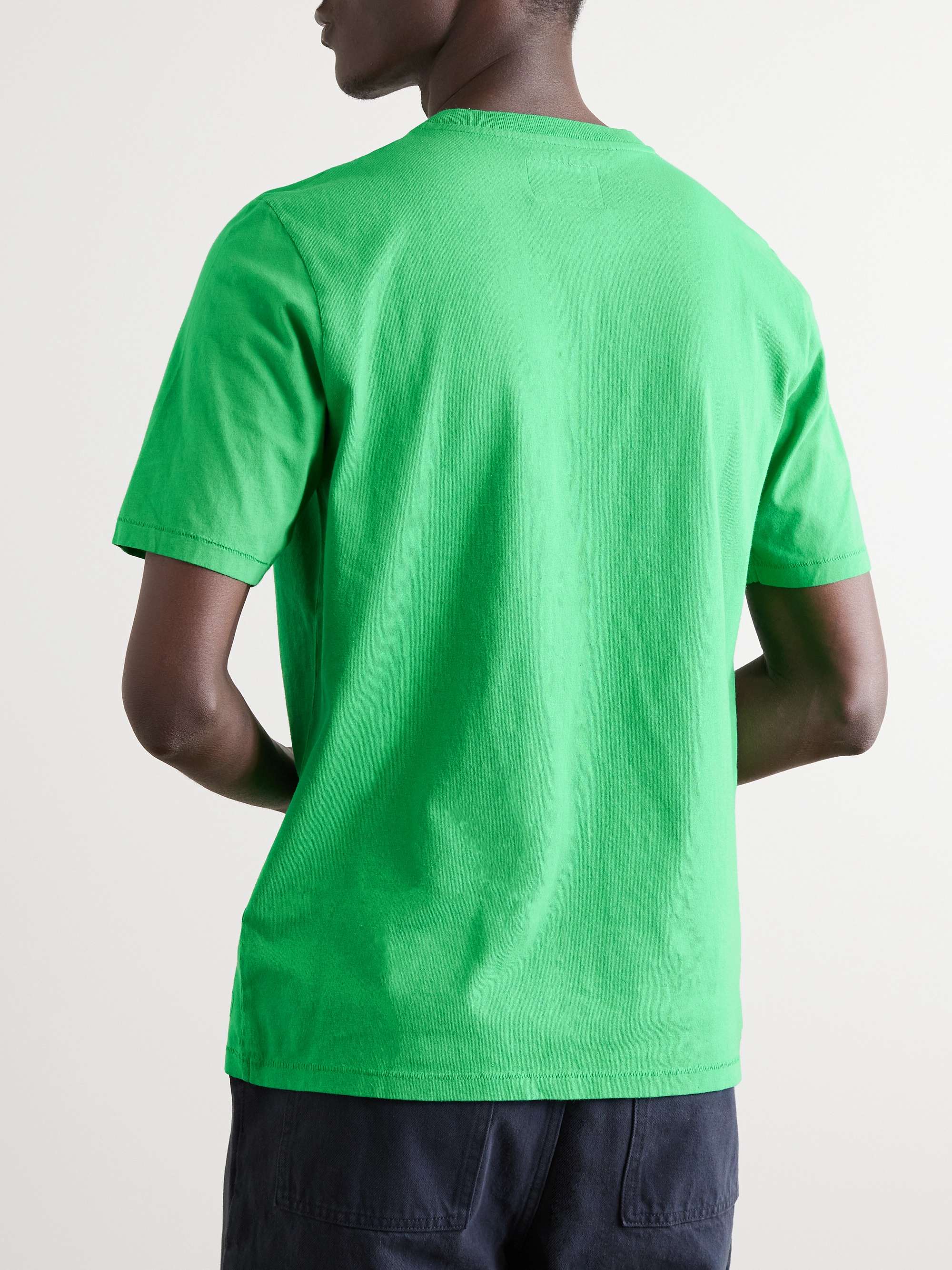 FOLK Garment-Dyed Cotton-Jersey T-Shirt for Men | MR PORTER