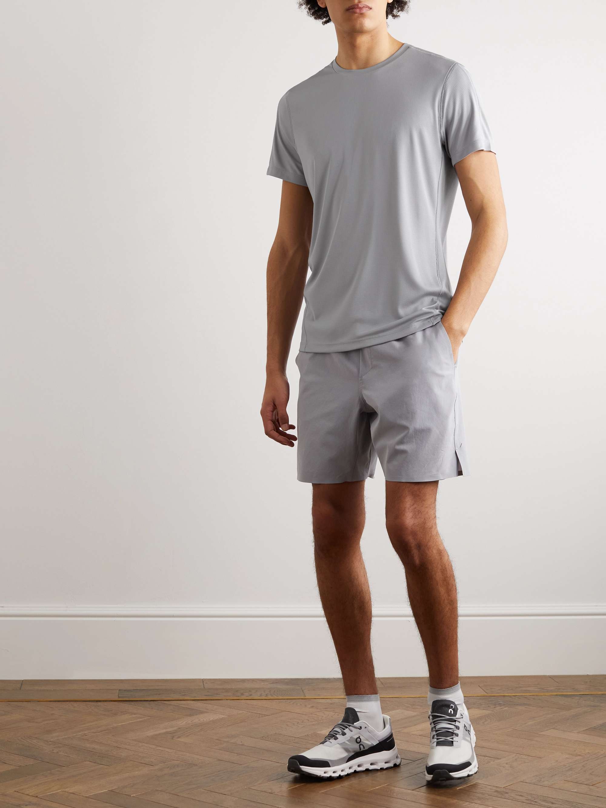 TEN THOUSAND Lightweight Stretch-Mesh T-Shirt