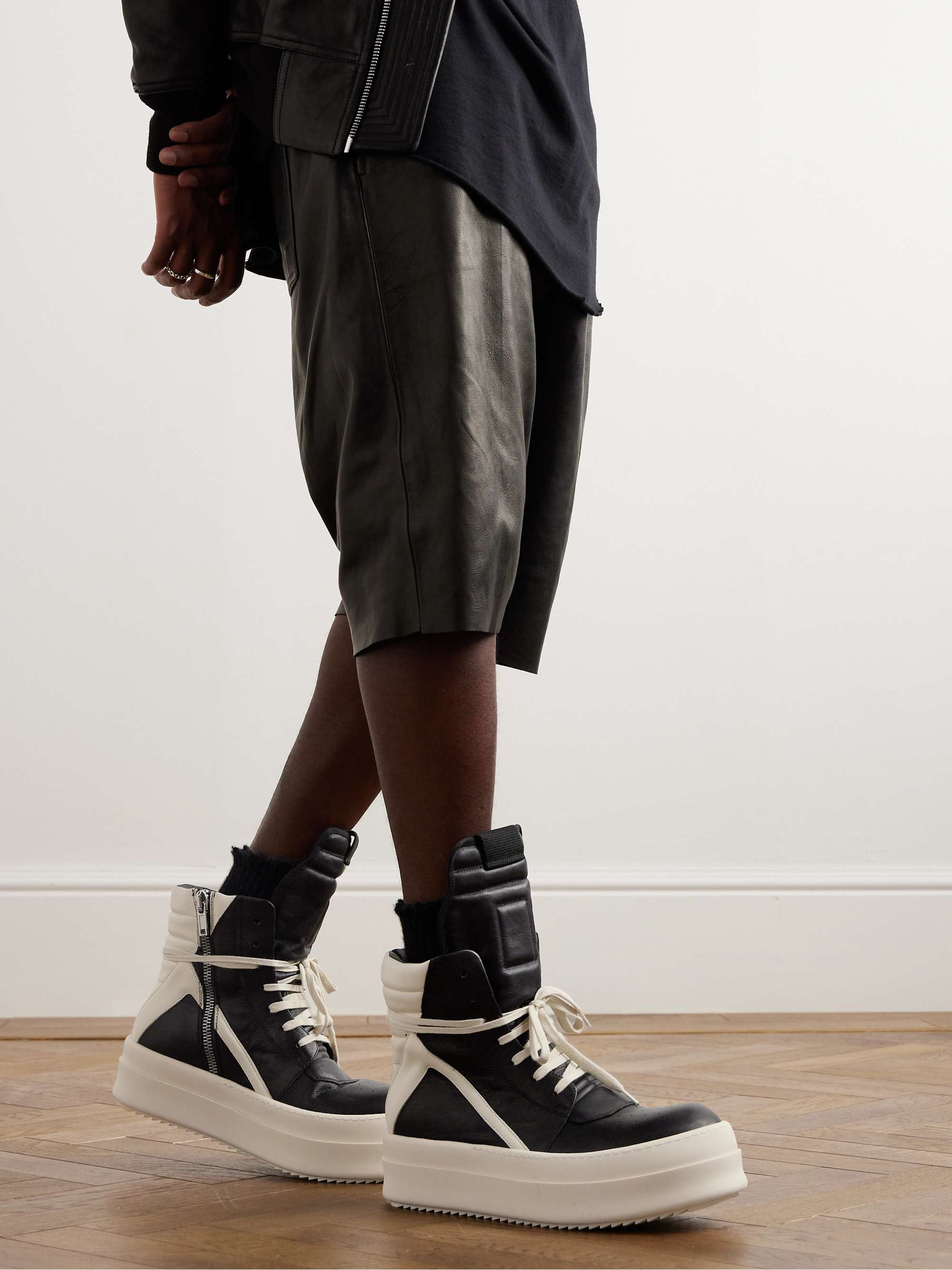 rick owens geobasket