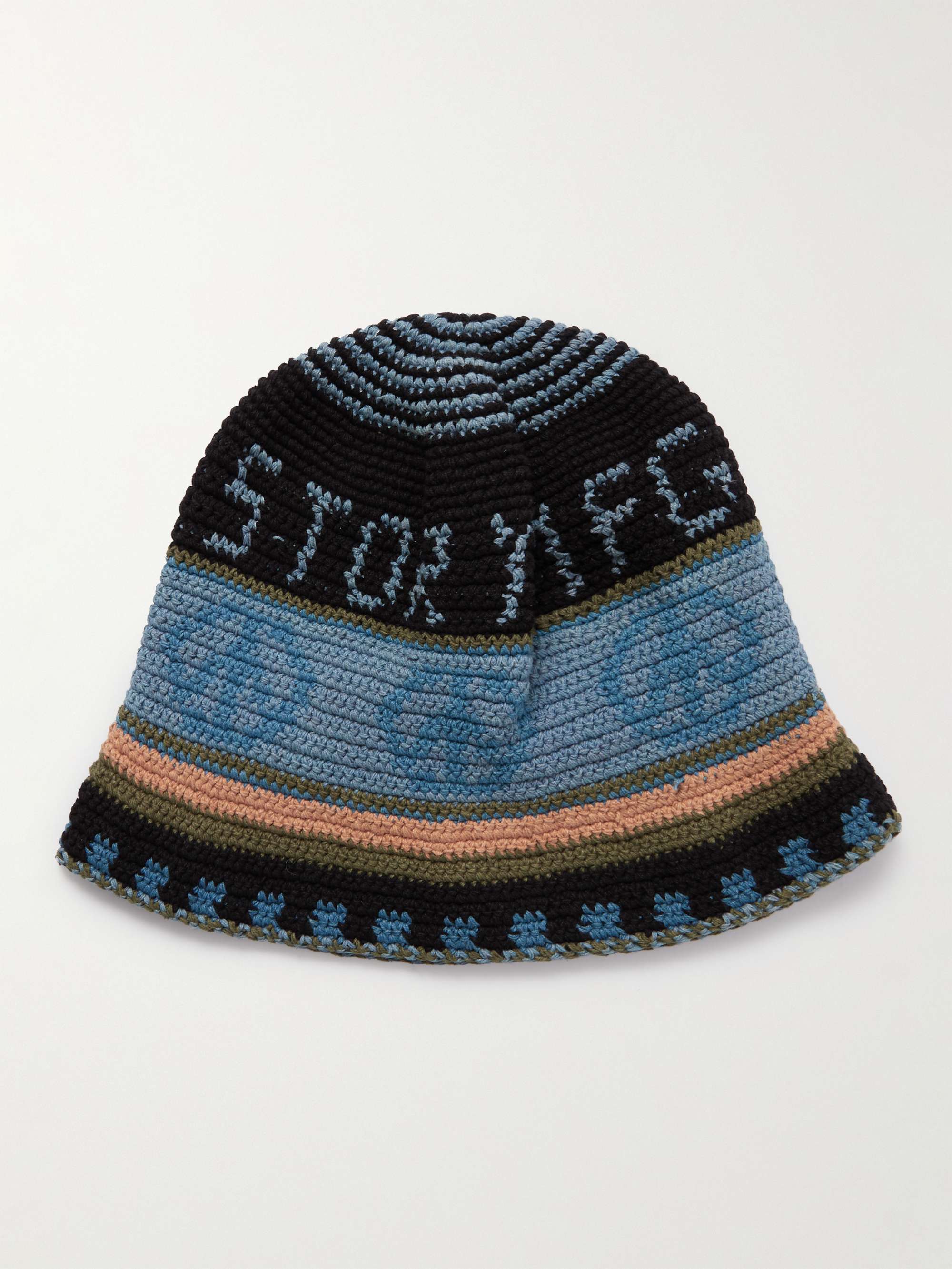 Crocheted Organic Cotton Bucket Hat