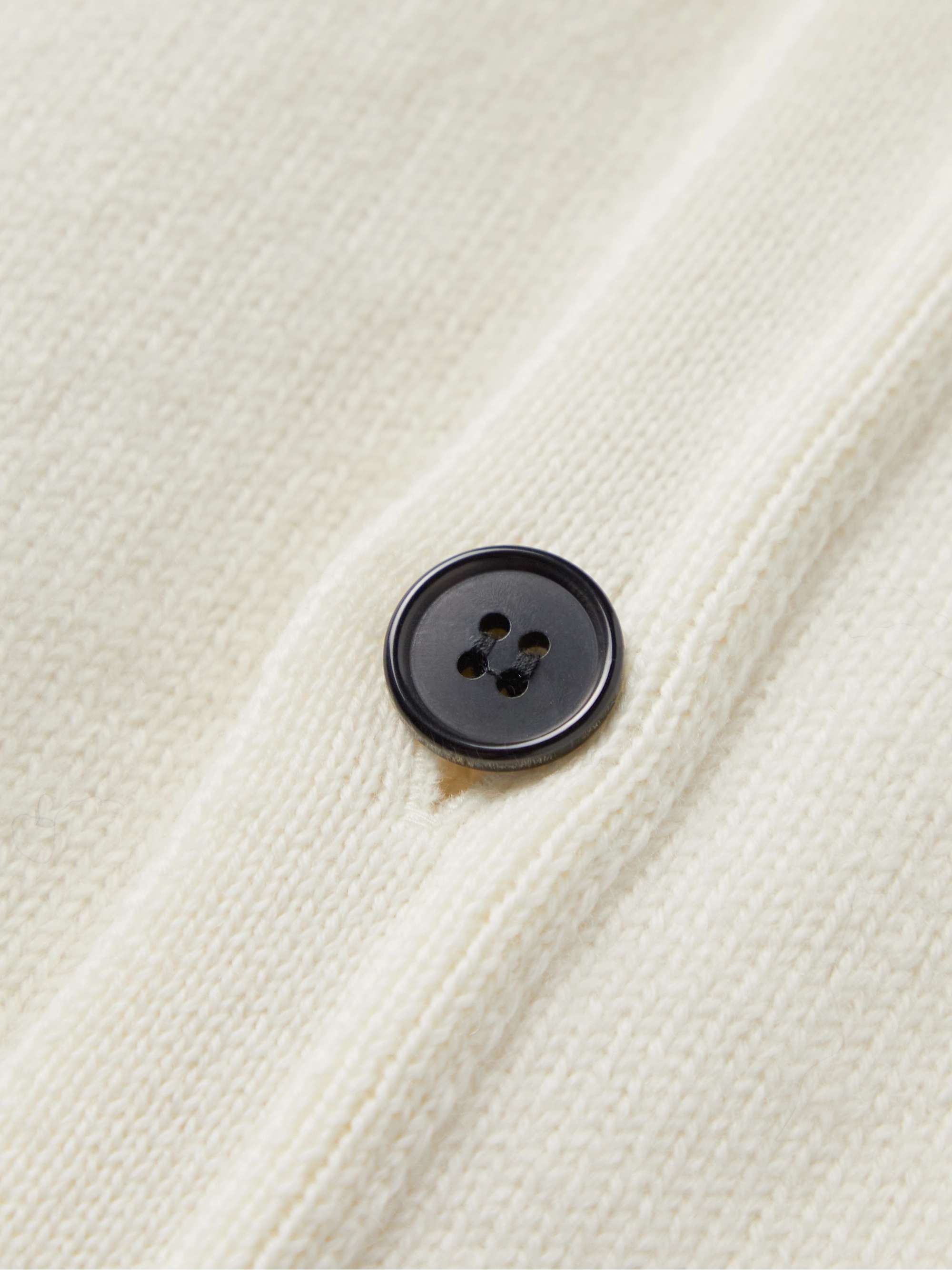 WACKO MARIA Logo-Embroidered Wool Cardigan