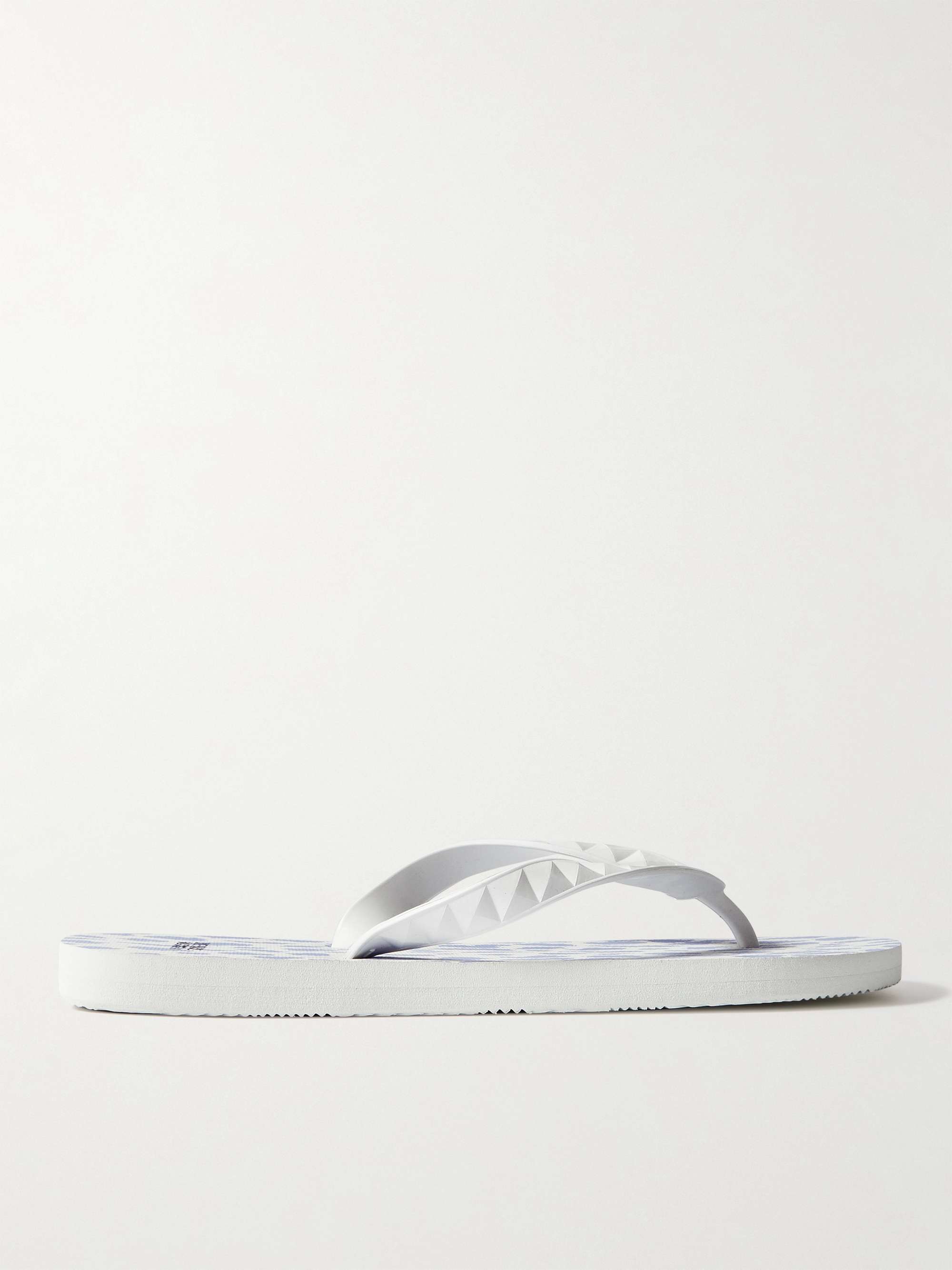 WACKO MARIA + Hayn Printed Rubber Flip Flops for Men | MR PORTER