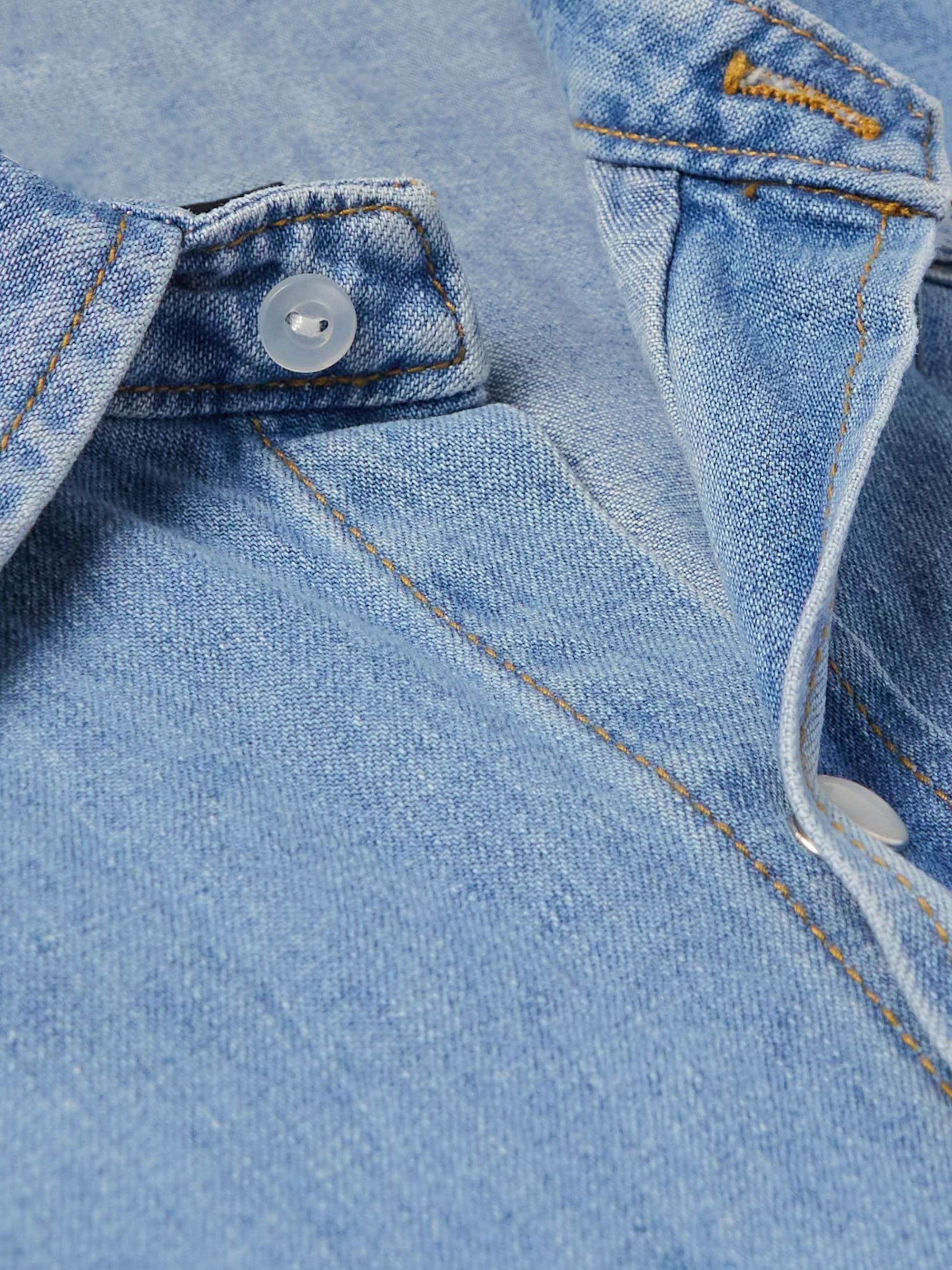 CHERRY LA Embroidered Denim Jacket