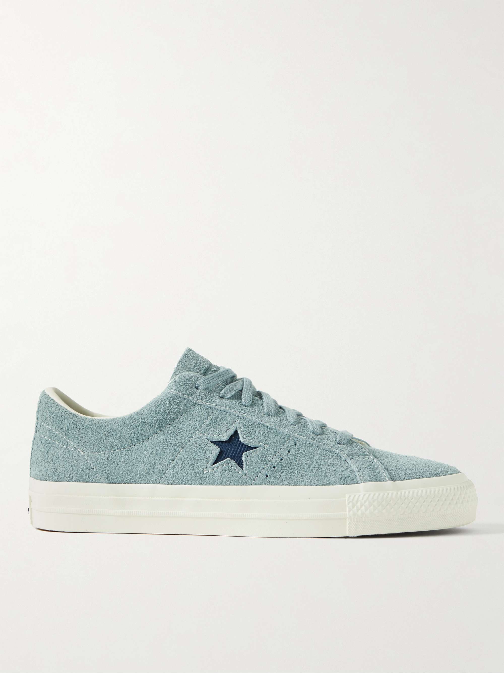 Golf Opwekking Koppeling CONVERSE One Star Pro Canvas-Trimmed Suede Sneakers for Men | MR PORTER