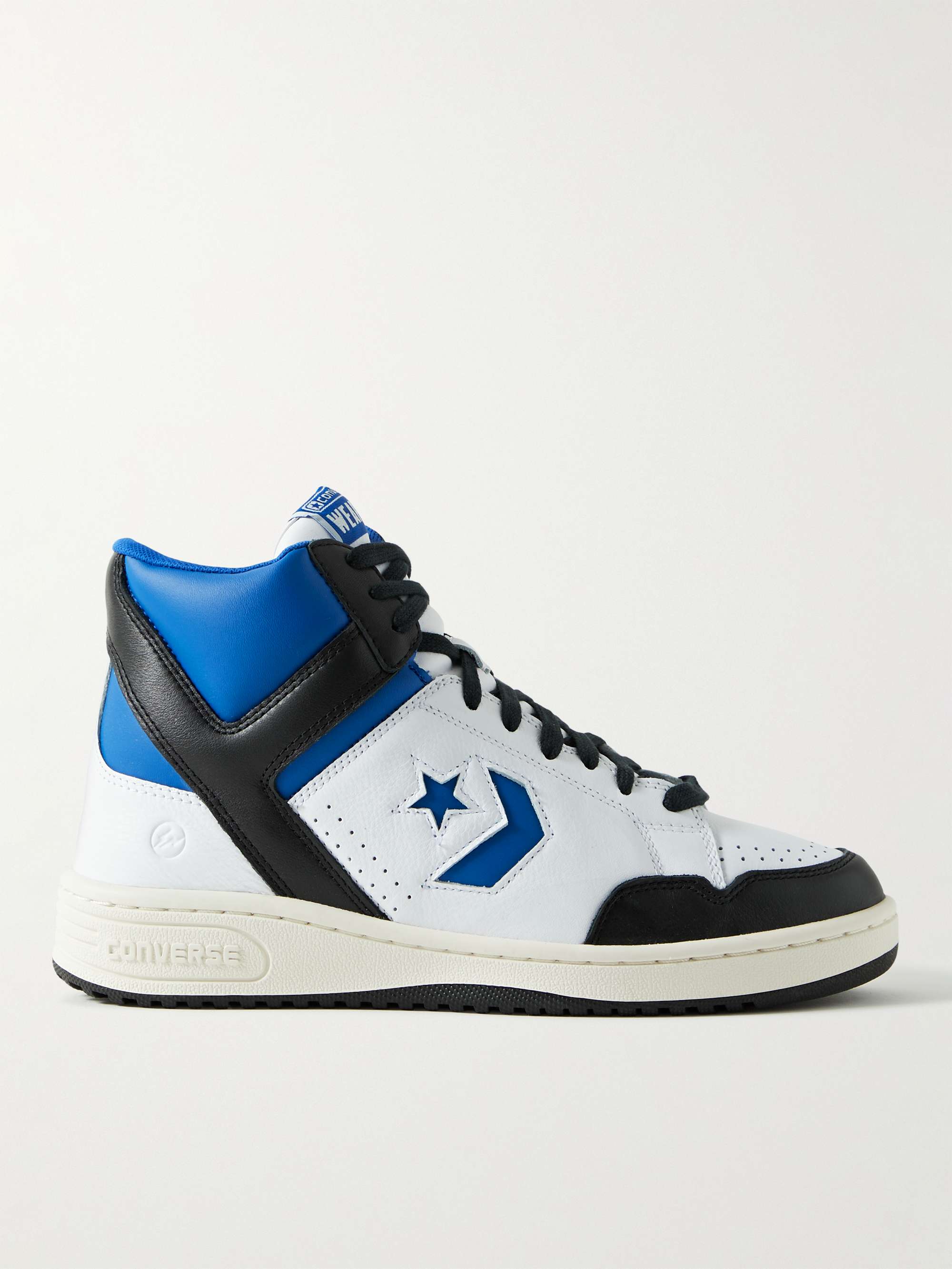 CONVERSE + Fragment Colour-Block Leather Sneakers for Men MR PORTER