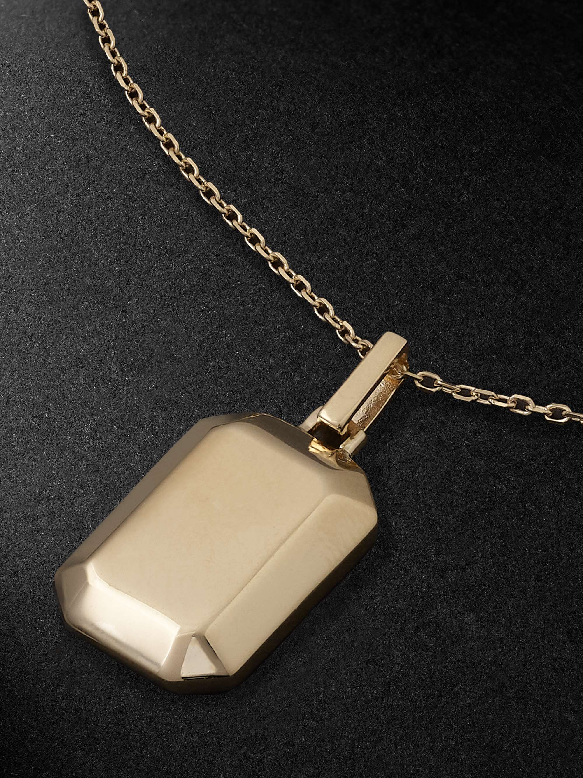 MATEO Gold Pendant Necklace