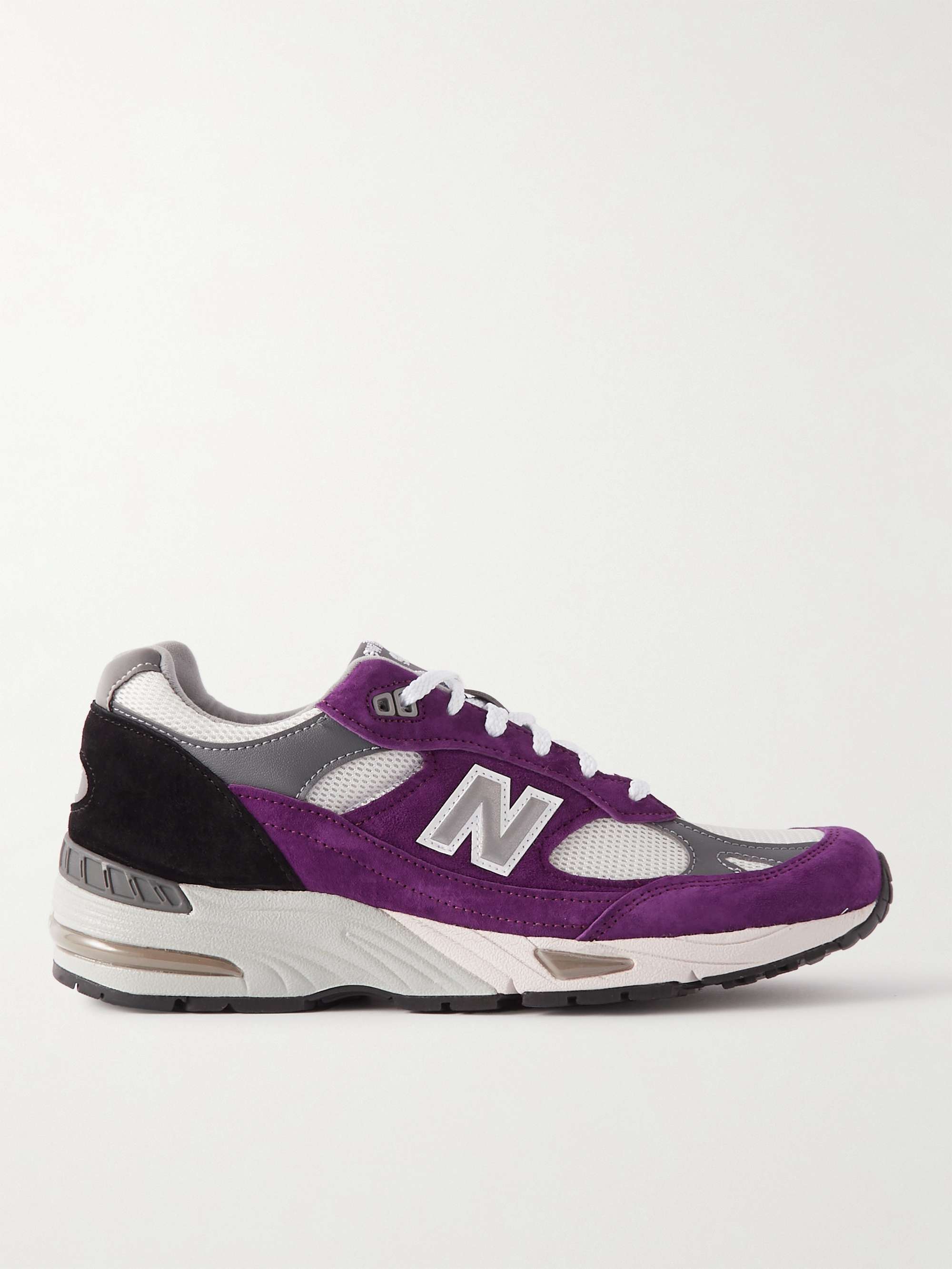 NEW BALANCE: sneakers in mesh leather and suede - Pink