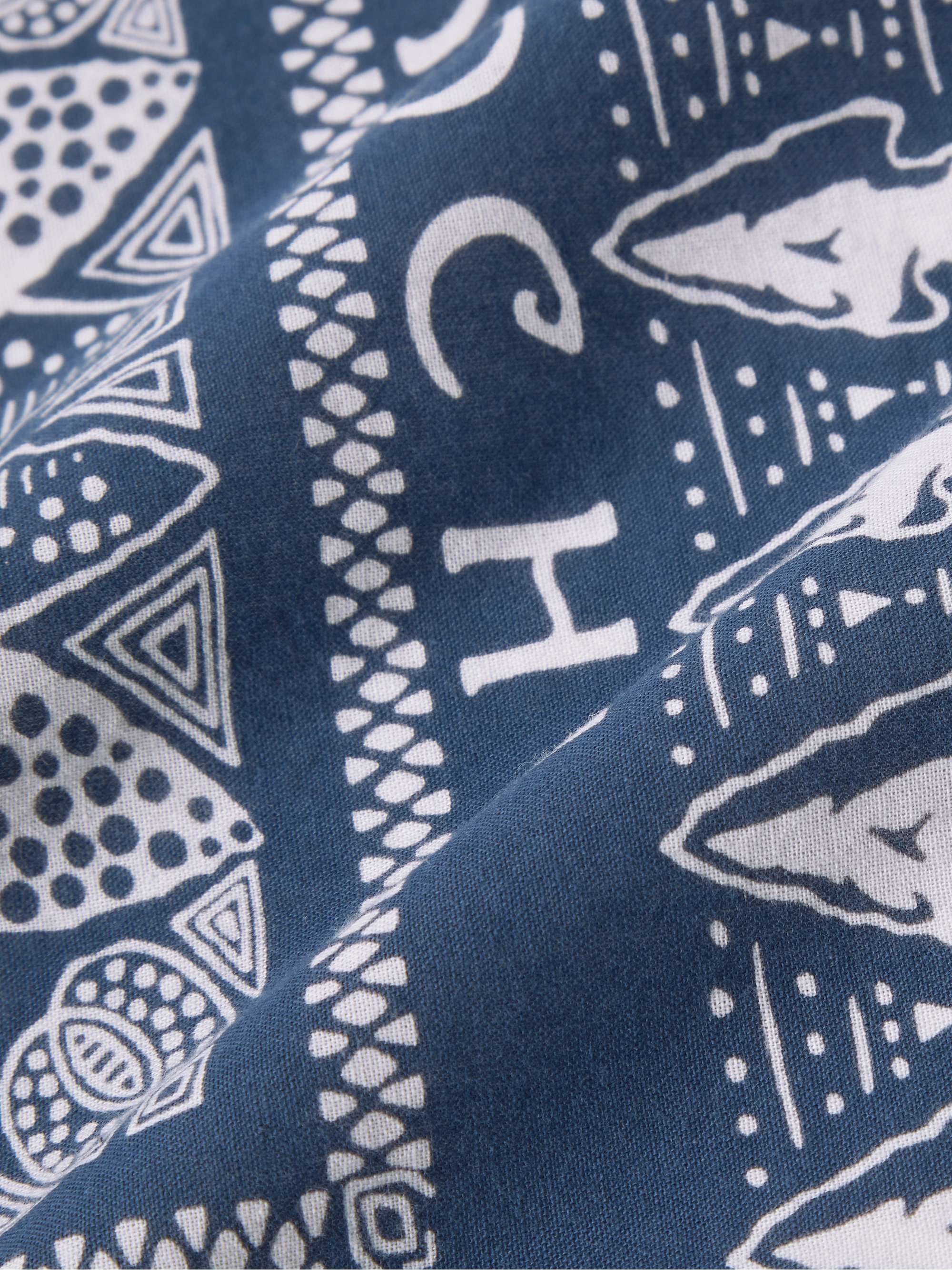 KAPITAL Fastcolor Printed Selvedge Cotton-Voile Bandana