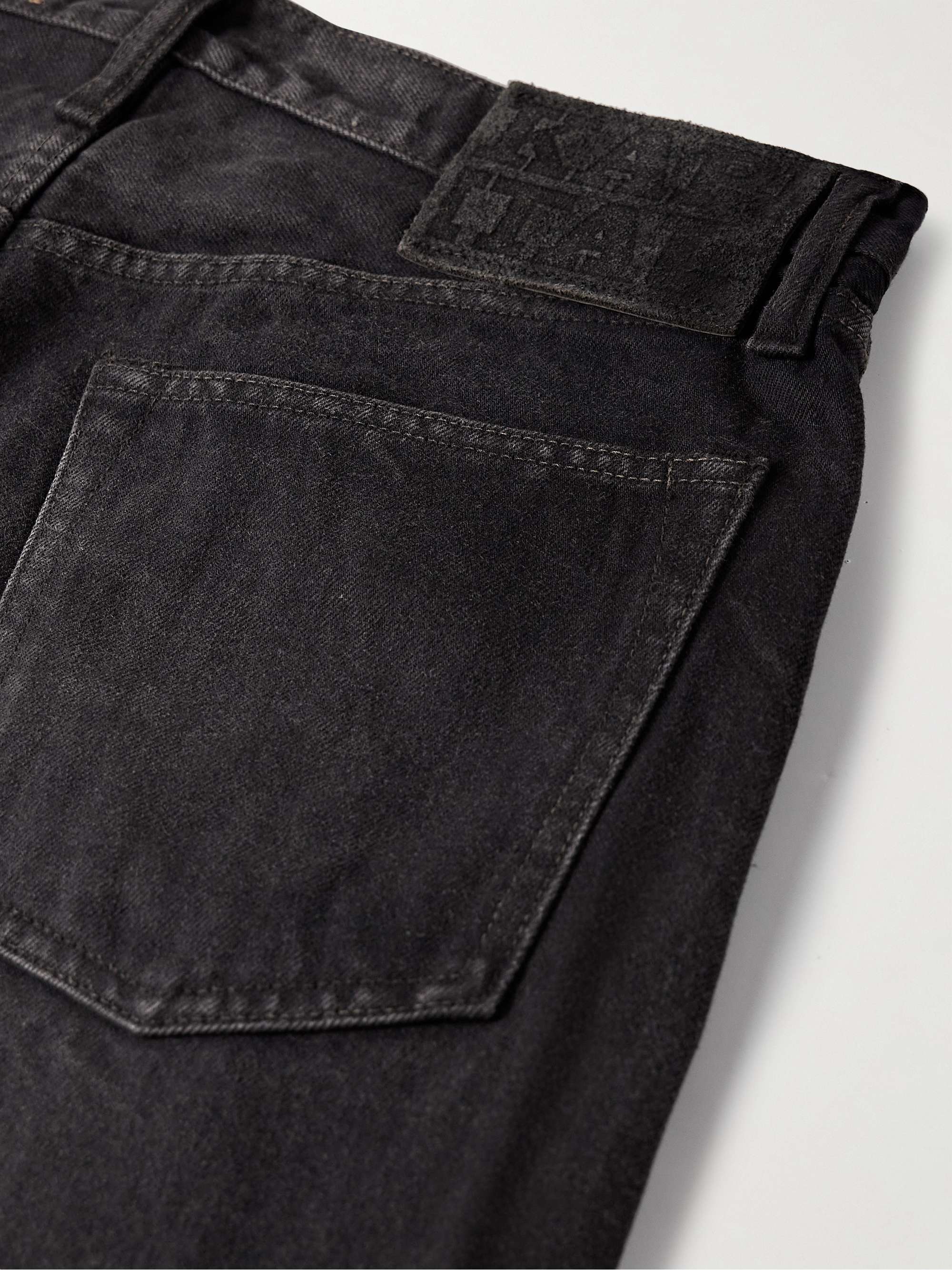 KAPITAL Slim-Fit Straight-Leg Stone-Washed Jeans for Men | MR PORTER