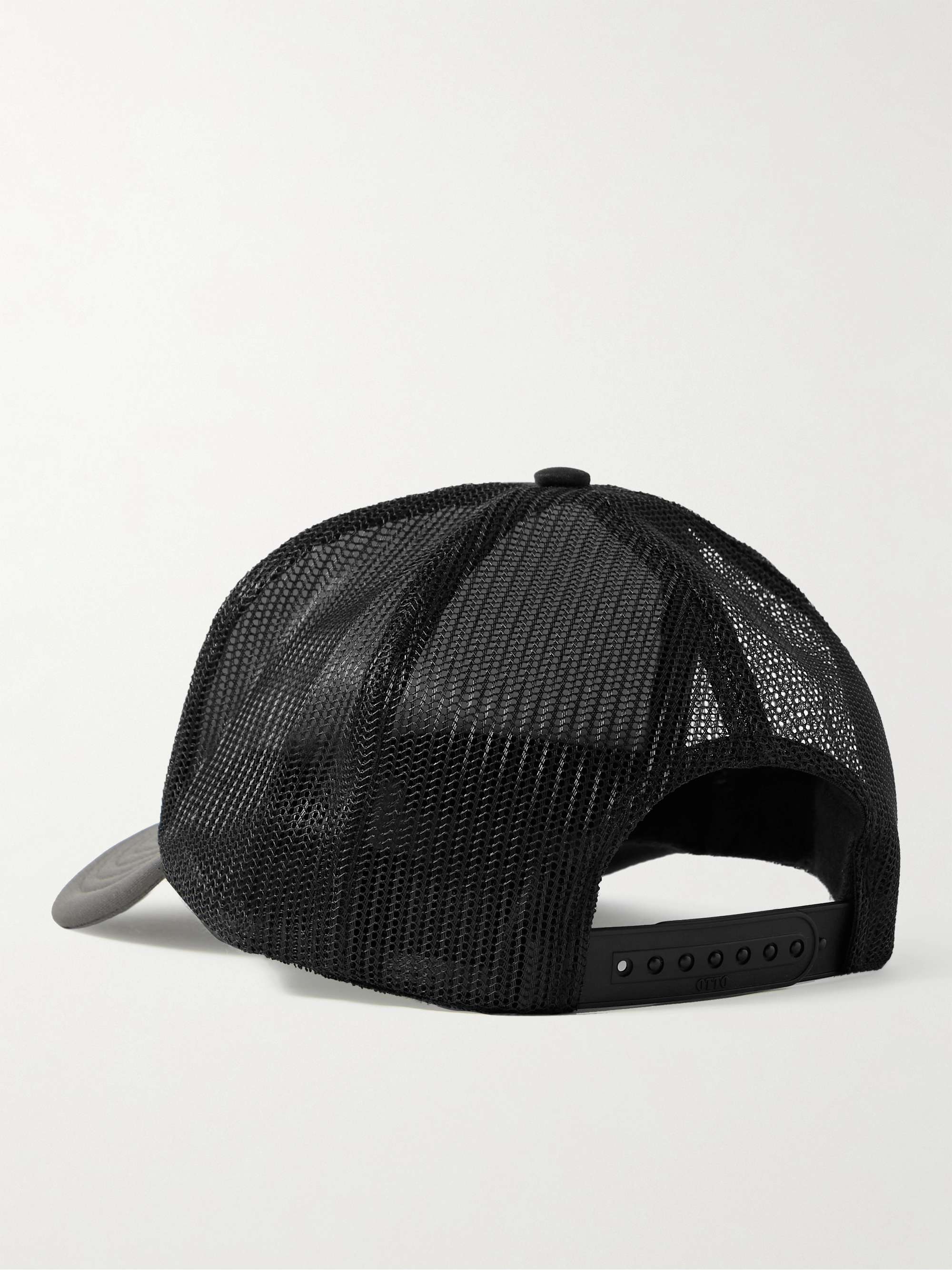 KAPITAL Kountry Pearl Clutcher Printed Twill and Mesh Trucker Hat