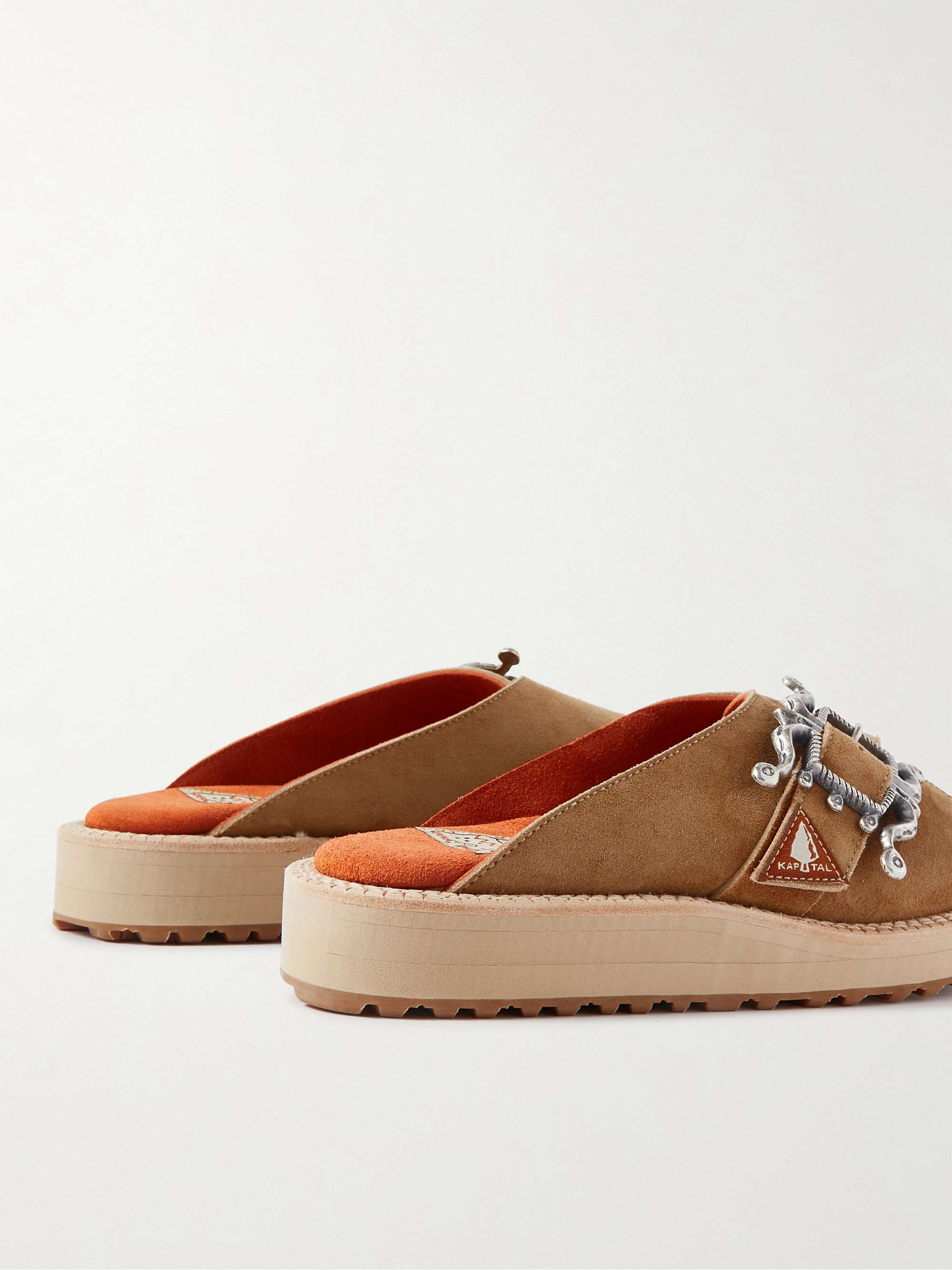 KAPITAL Pueblo Suede Sandals