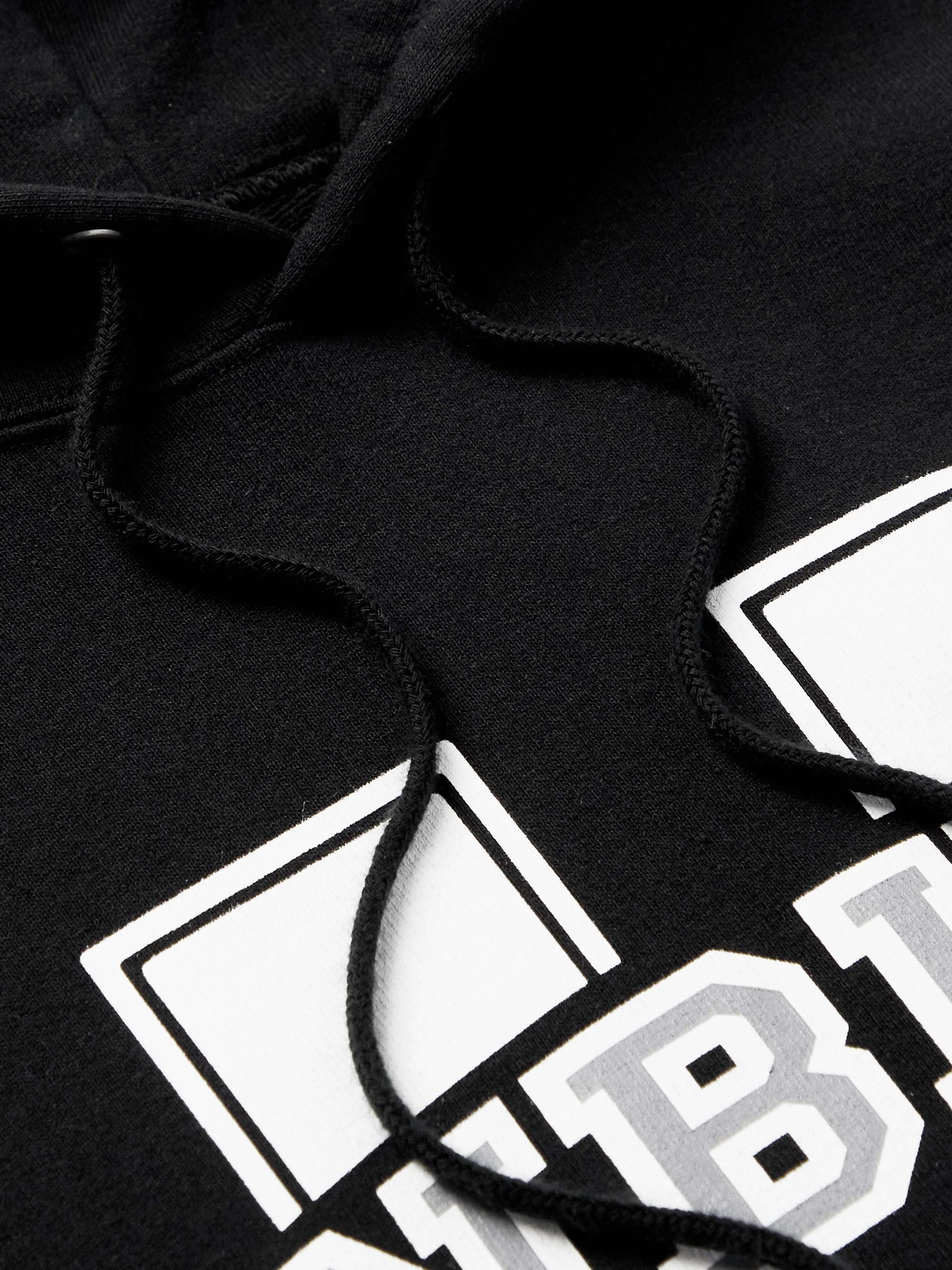 NEIGHBORHOOD Printed Loopback Cotton-Jersey Hoodie