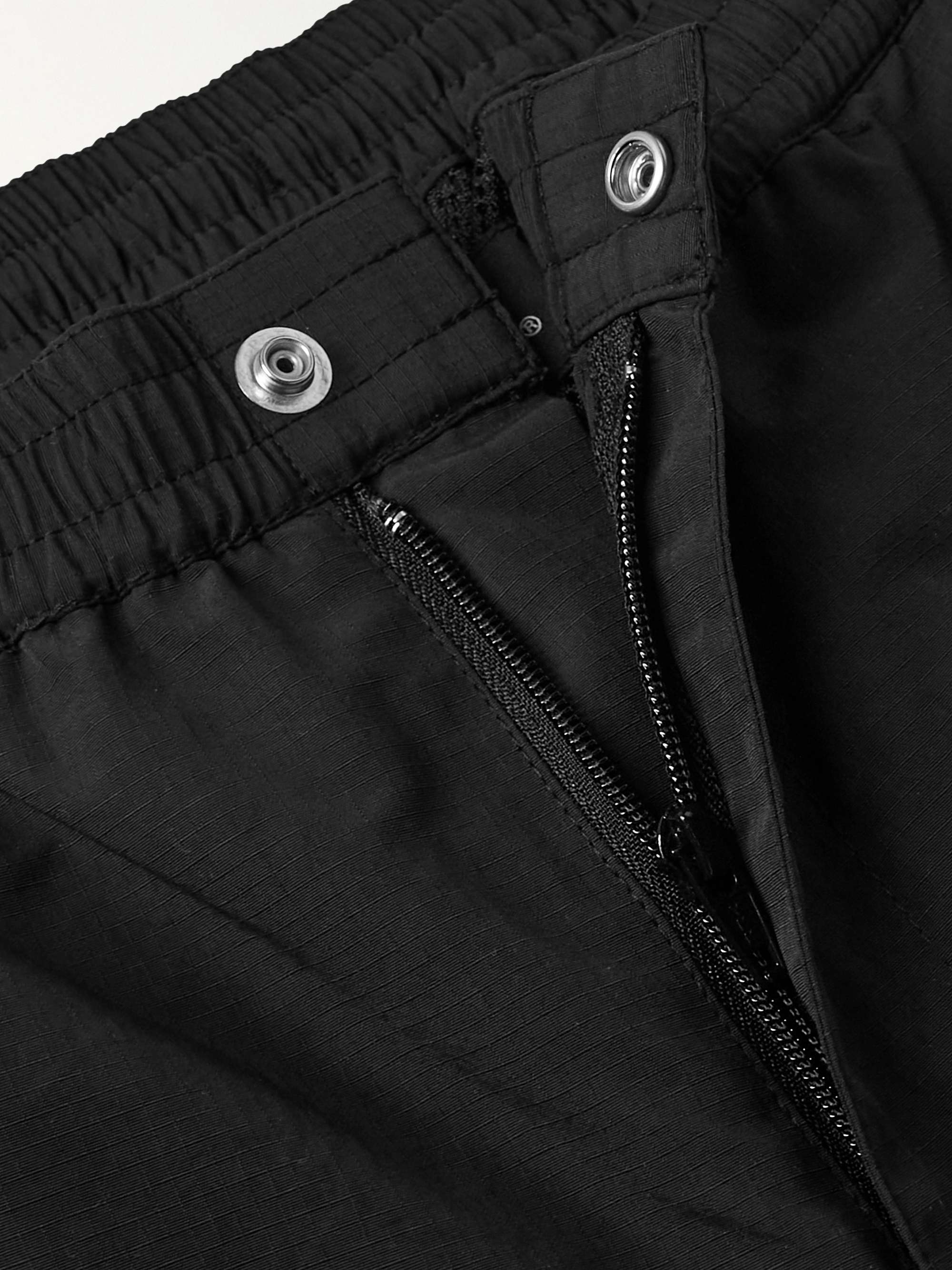 NEIGHBORHOOD Tapered Logo-Print Shell Trousers