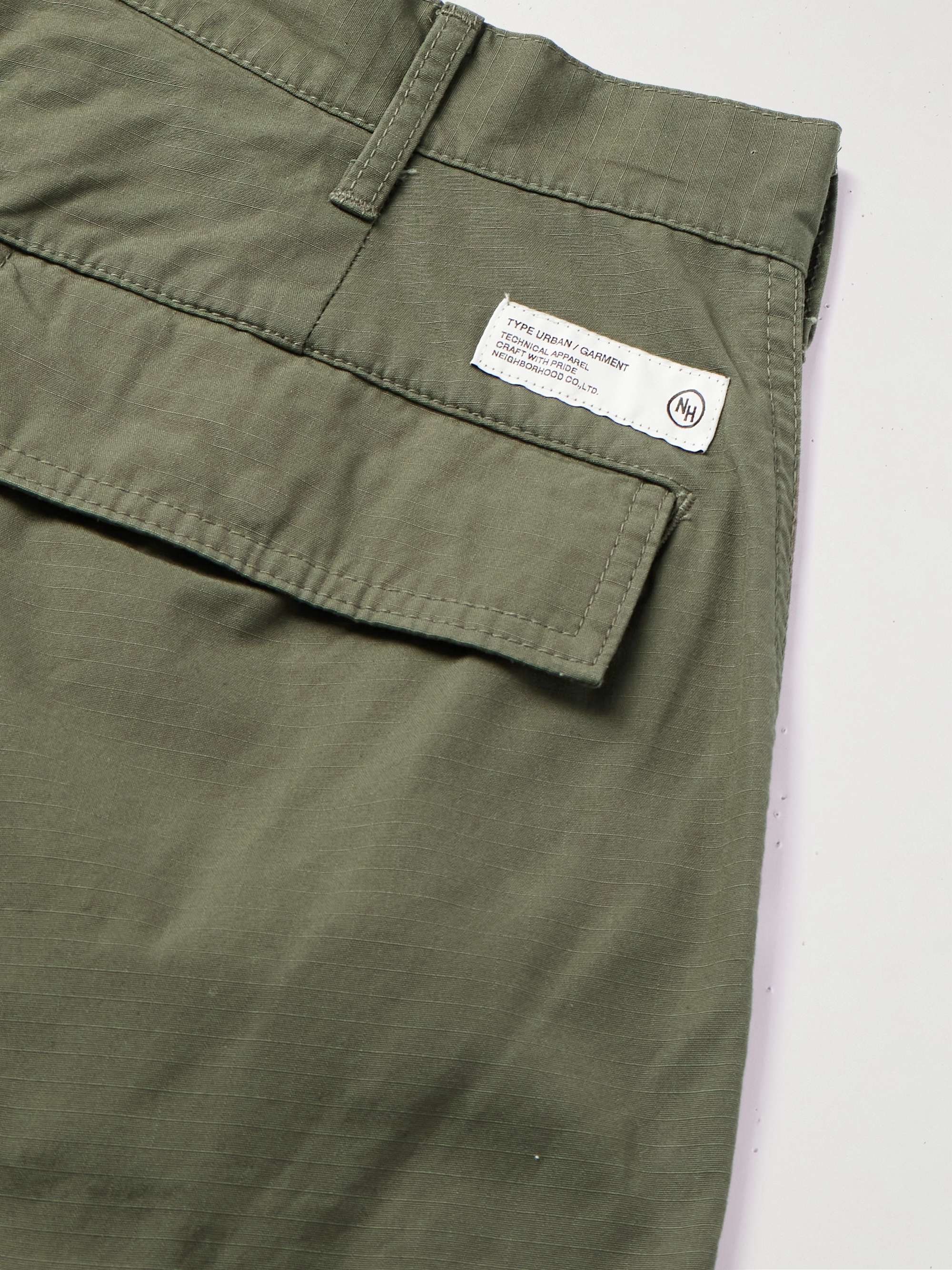 NEIGHBORHOOD Wide-Leg Cotton-Ripstop Cargo Trousers
