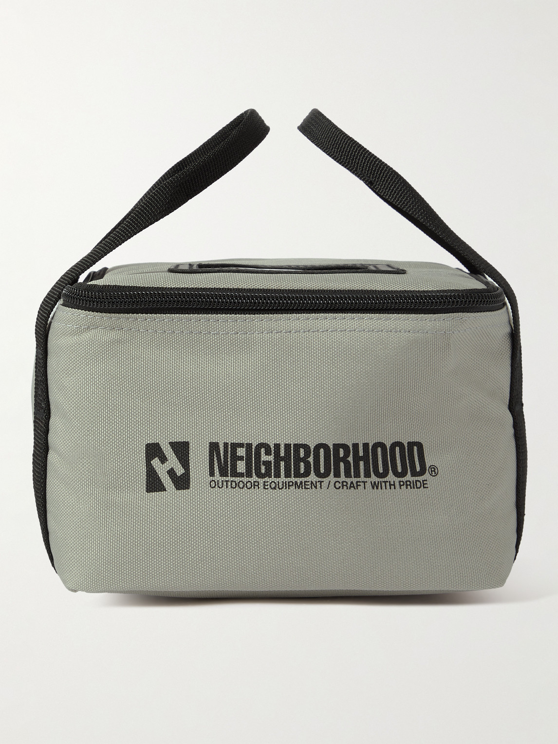Neighborhood Portable Case-1 Canvas Pouch In Brown