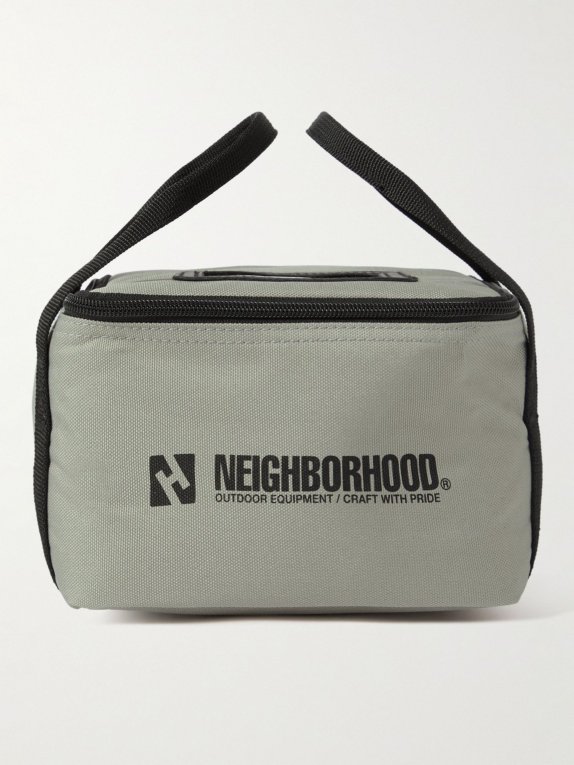 Neighborhood Portable Case-1 Canvas Pouch In Gray