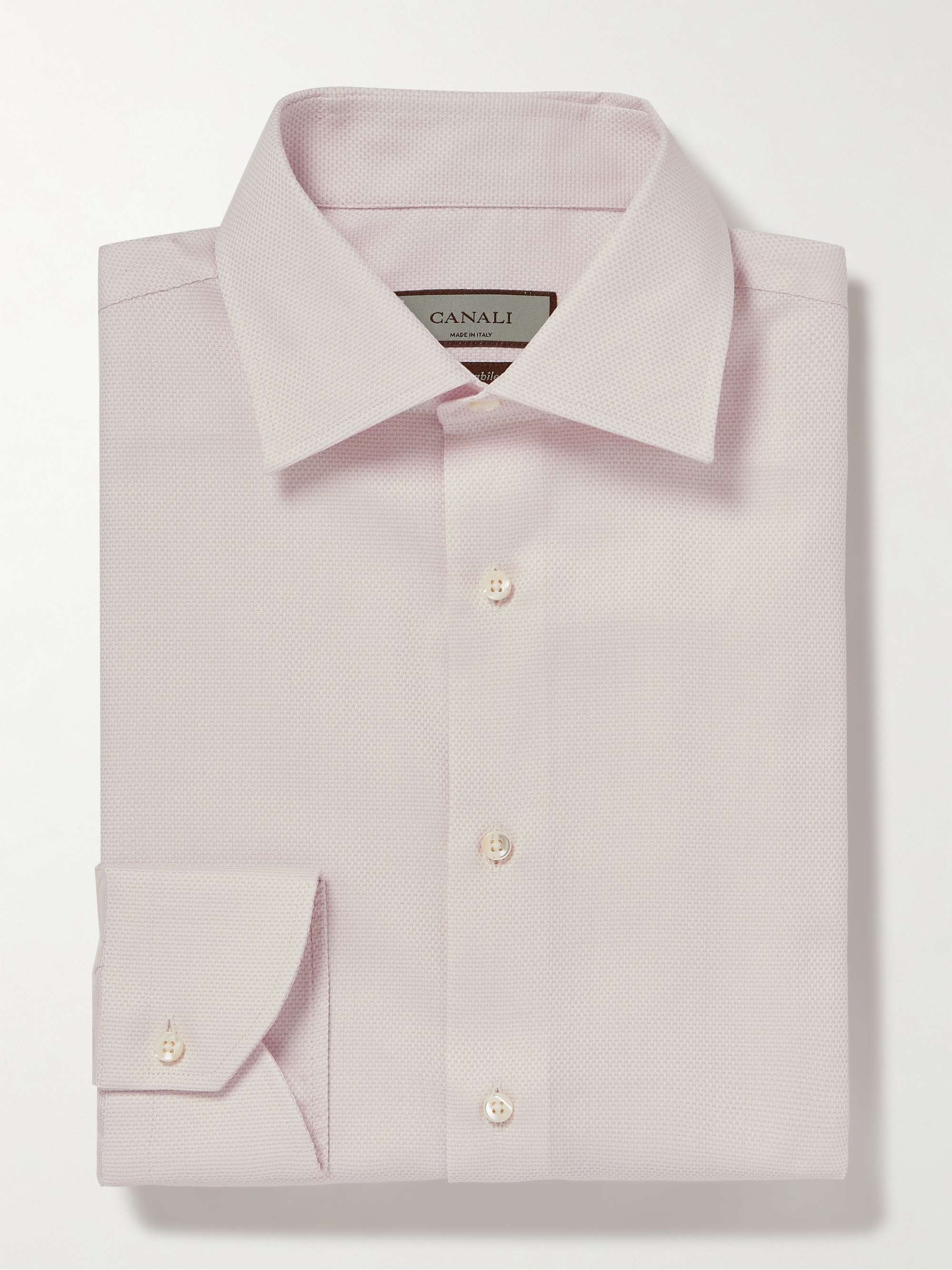 CANALI Slim-Fit Cotton Shirt for Men | MR PORTER